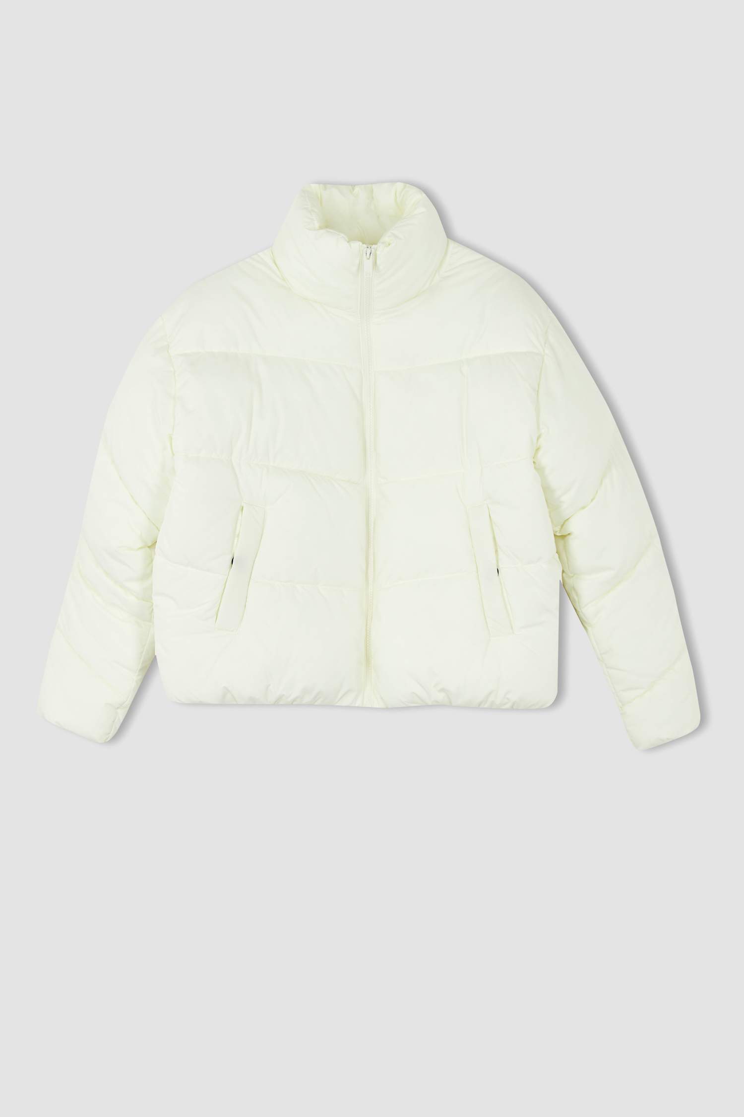 Su İtici Oversize Geniş Kesim Kapitone Kumaşlı Şişme Mont