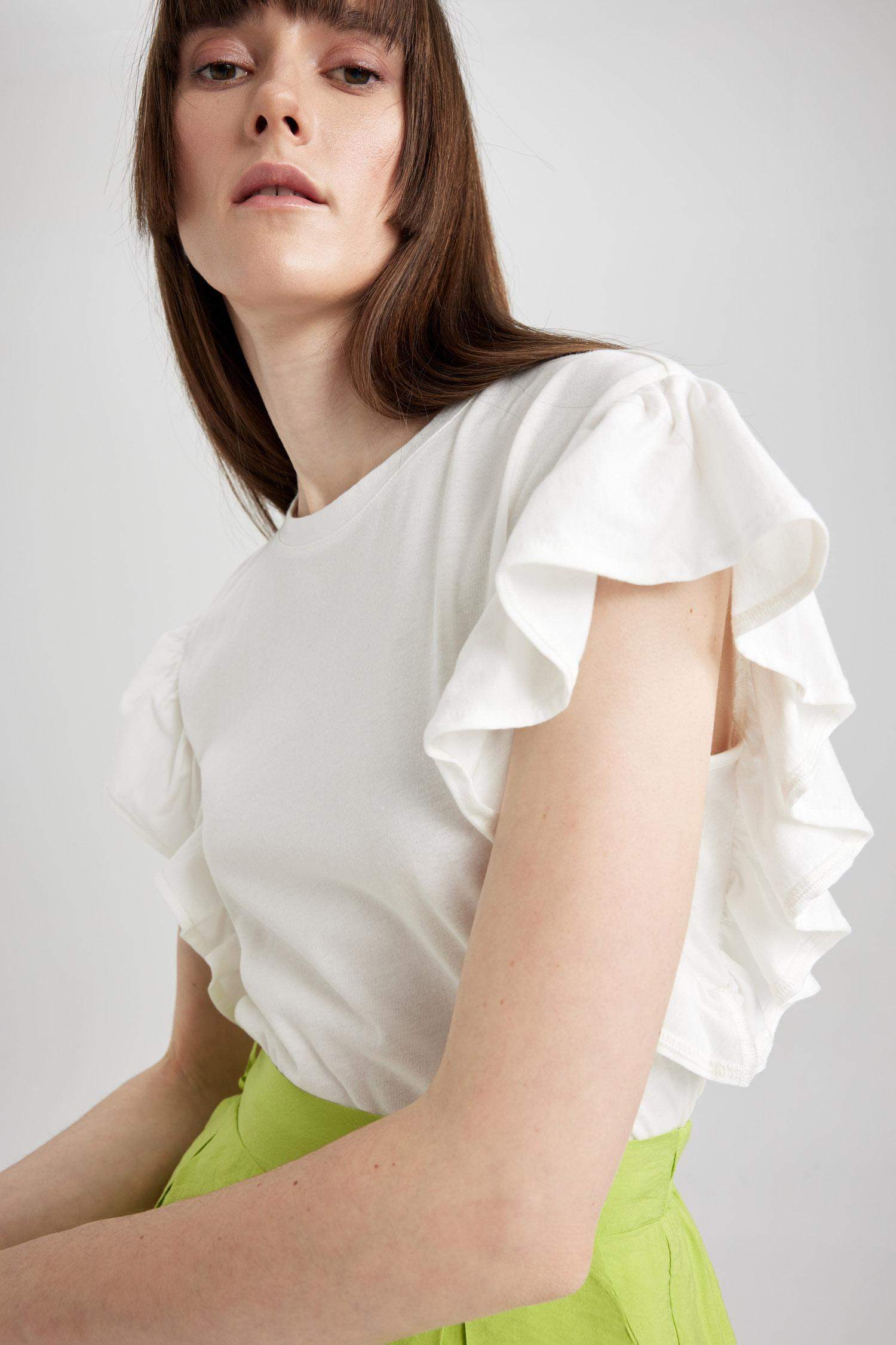 Regular Fit Crew Neck Short Sleeve T-Shirt