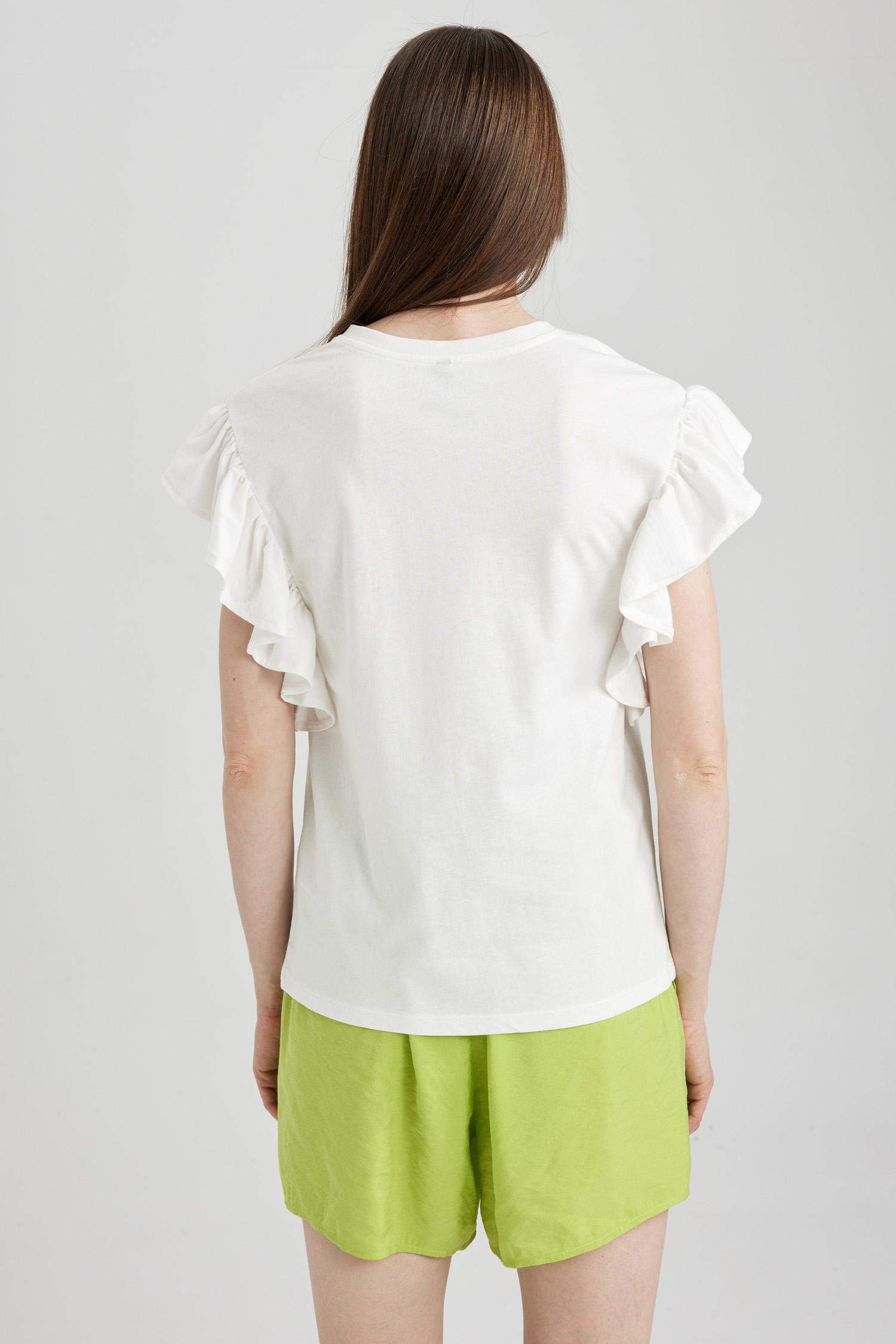 Regular Fit Crew Neck Short Sleeve T-Shirt