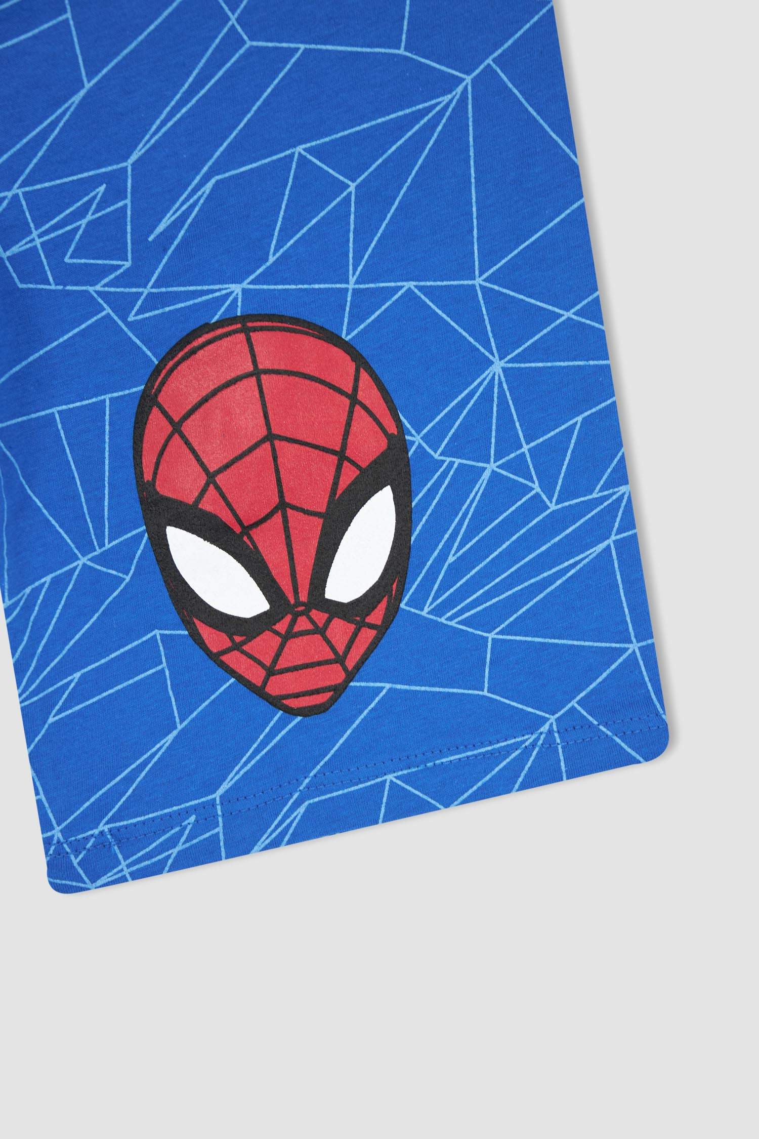 Defacto Erkek Çocuk Spiderman Pamuklu Kolsuz Kapri Pijama Takım. 6