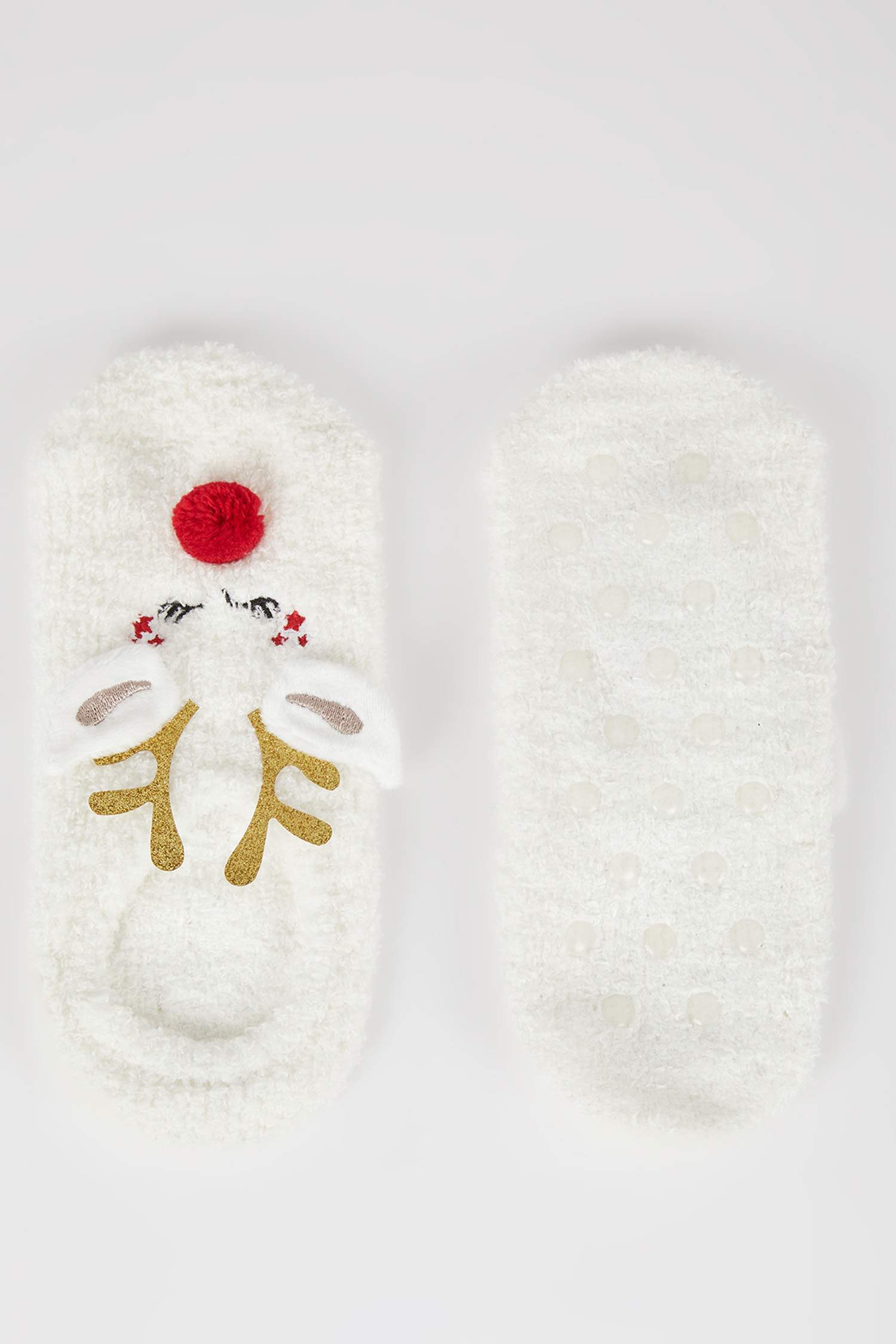 Chaussettes d'intérieur Peluche Femme