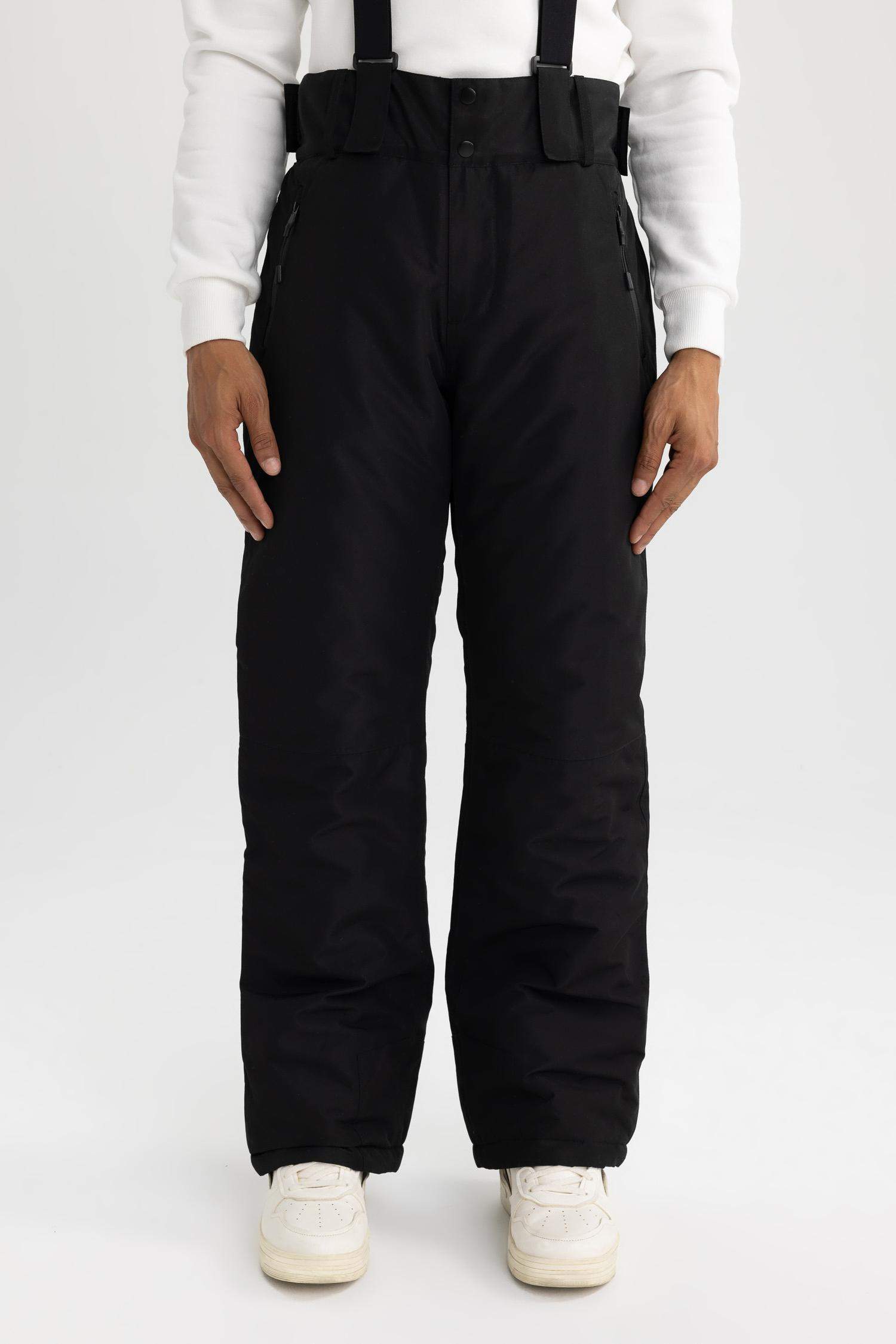 Regular Fit Askılı Kayak Eşofman Altı