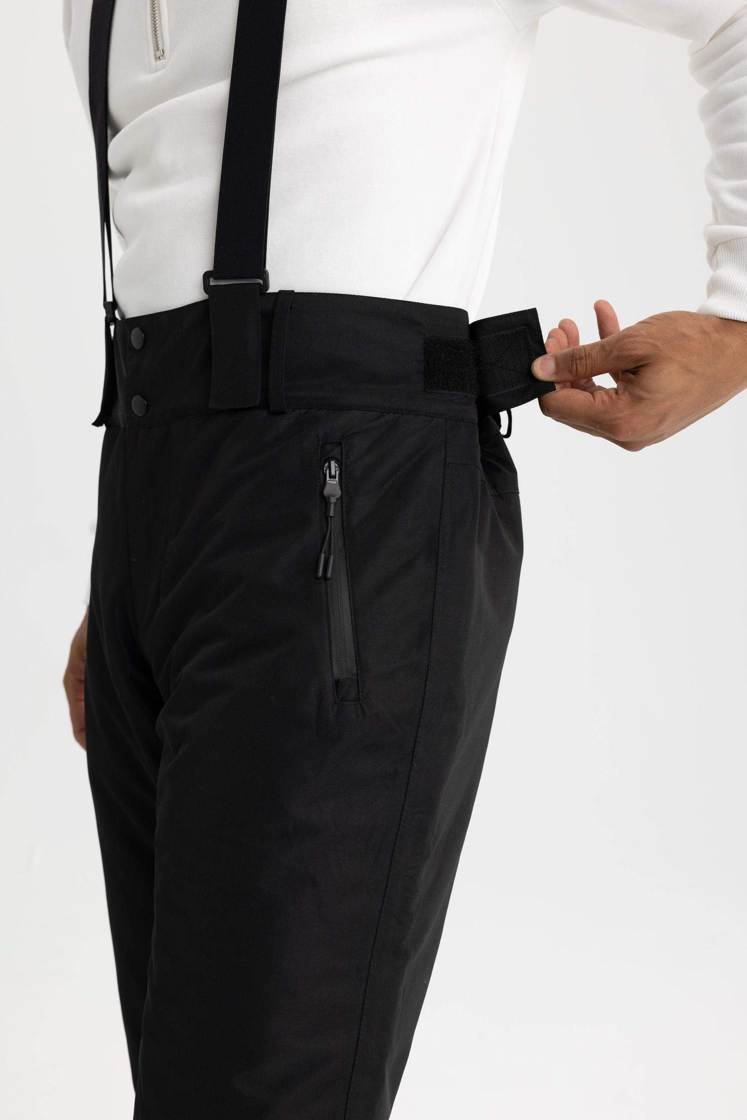 Regular Fit Askılı Kayak Eşofman Altı