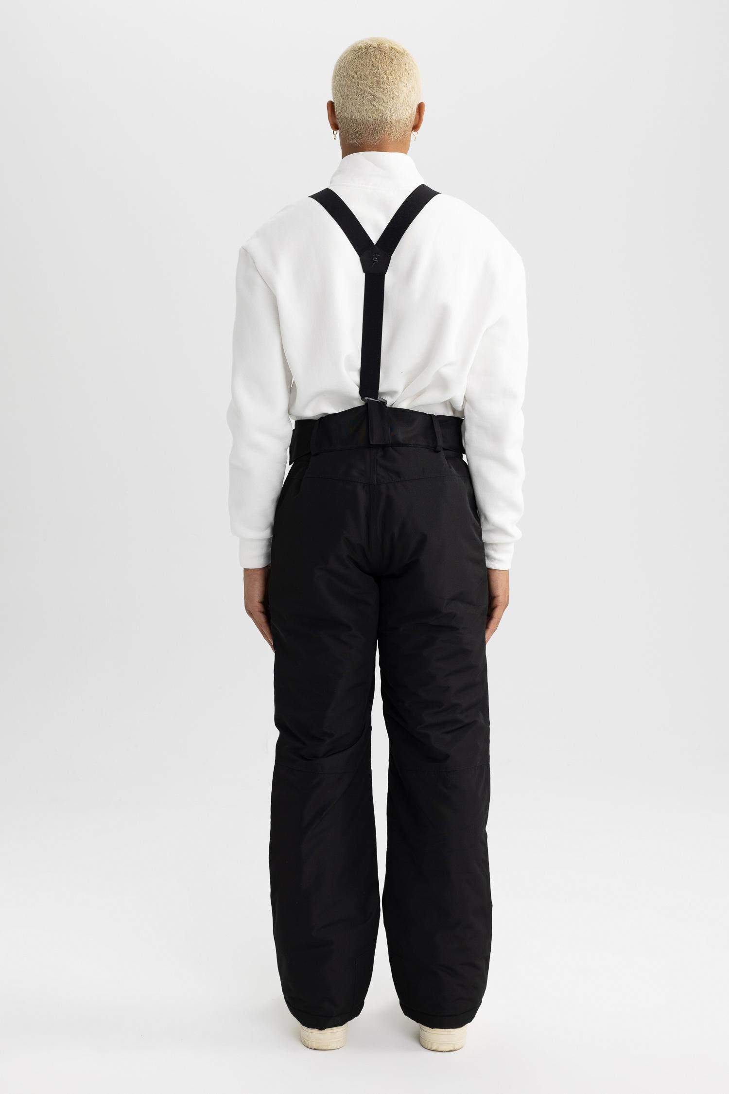 Regular Fit Askılı Kayak Eşofman Altı