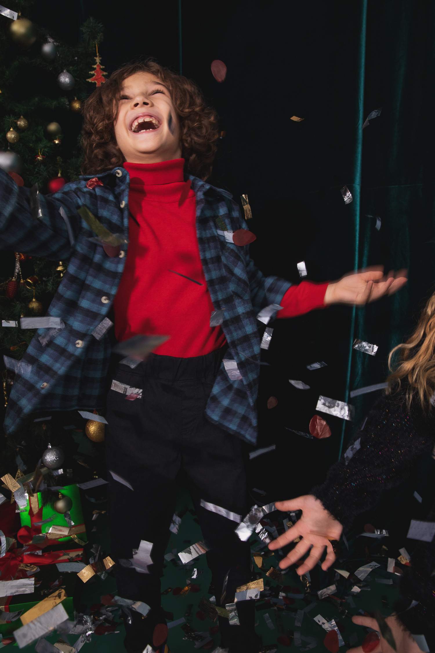 Рубашка оверсайз с длинным рукавом для мальчиков