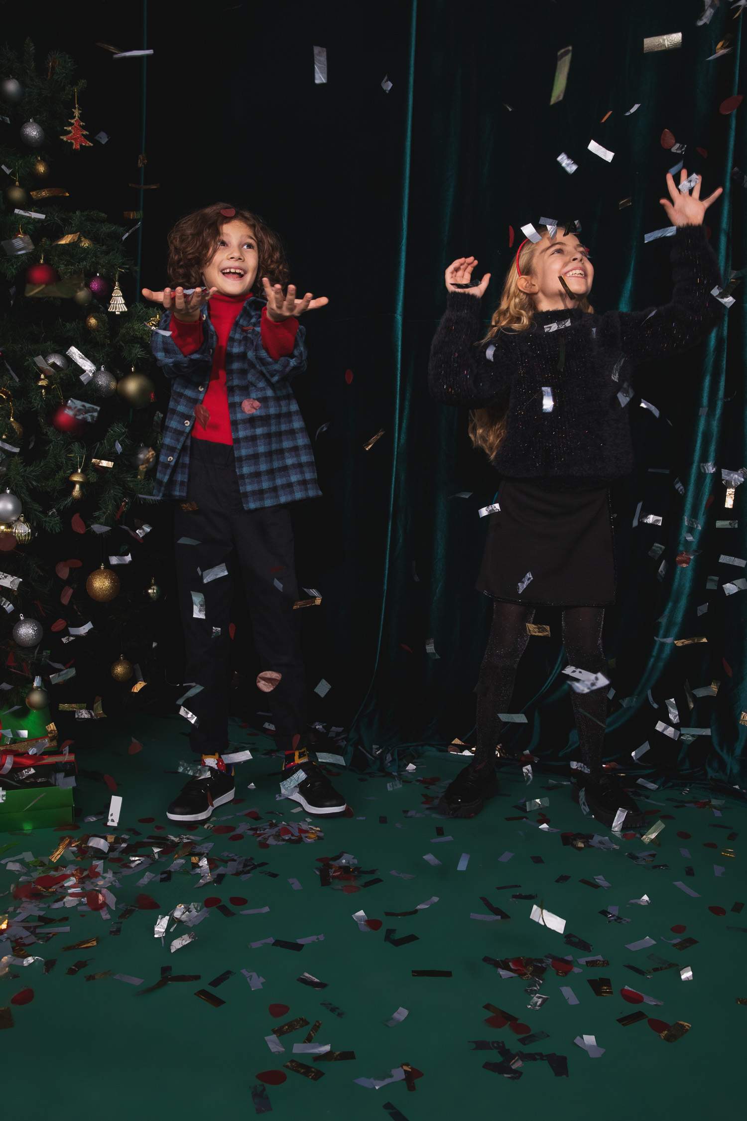 Рубашка оверсайз с длинным рукавом для мальчиков