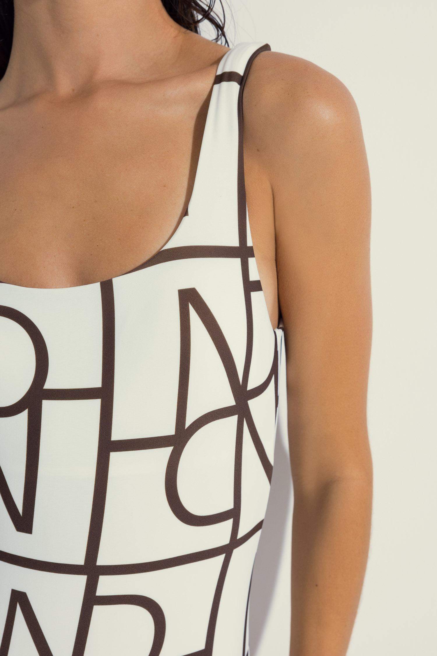 Regular Fit Printed Swimsuit