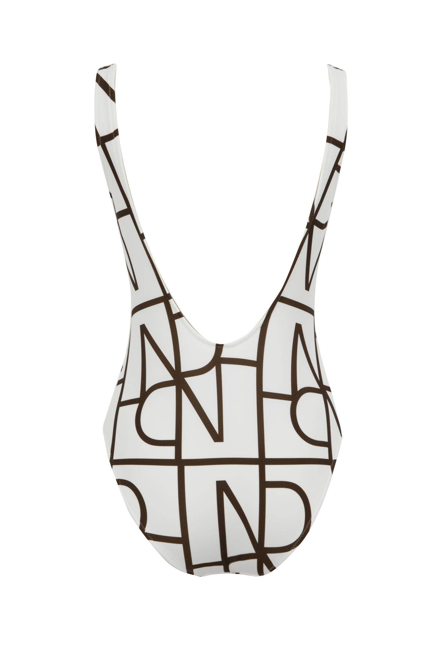 Regular Fit Printed Swimsuit