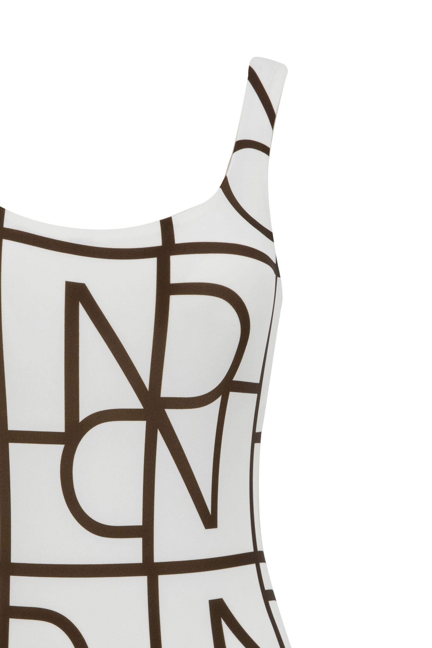 Regular Fit Printed Swimsuit