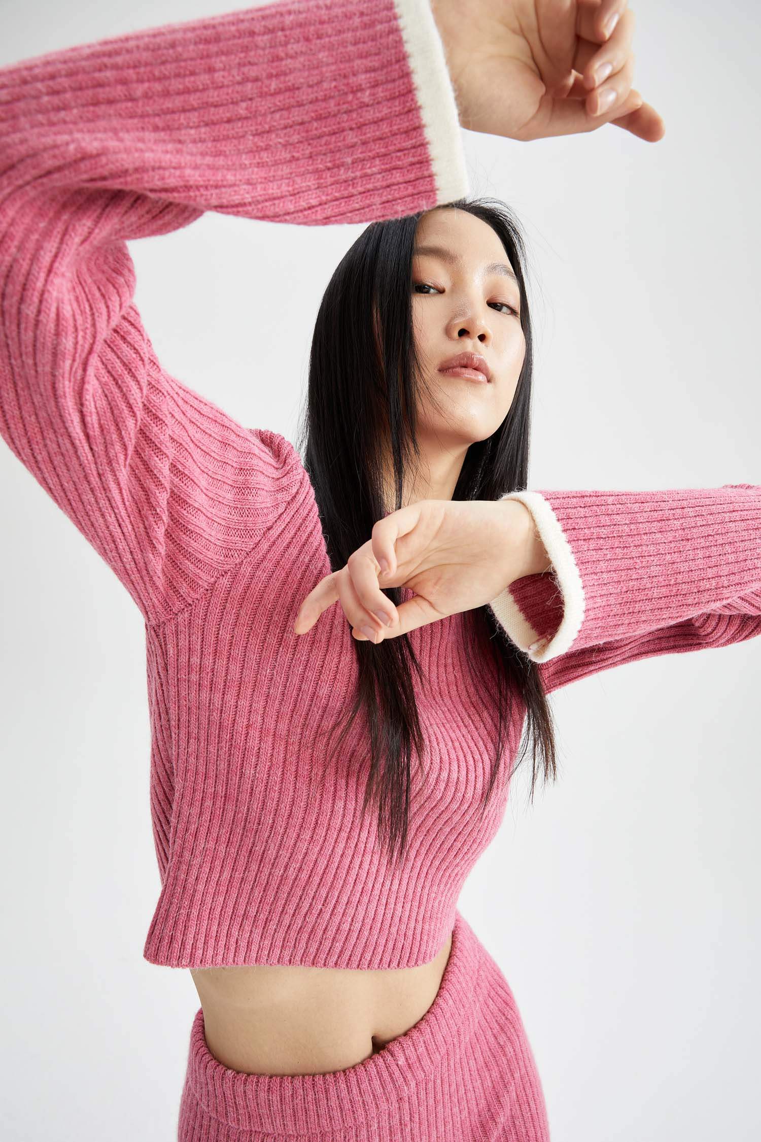 Pull Slim à col rond