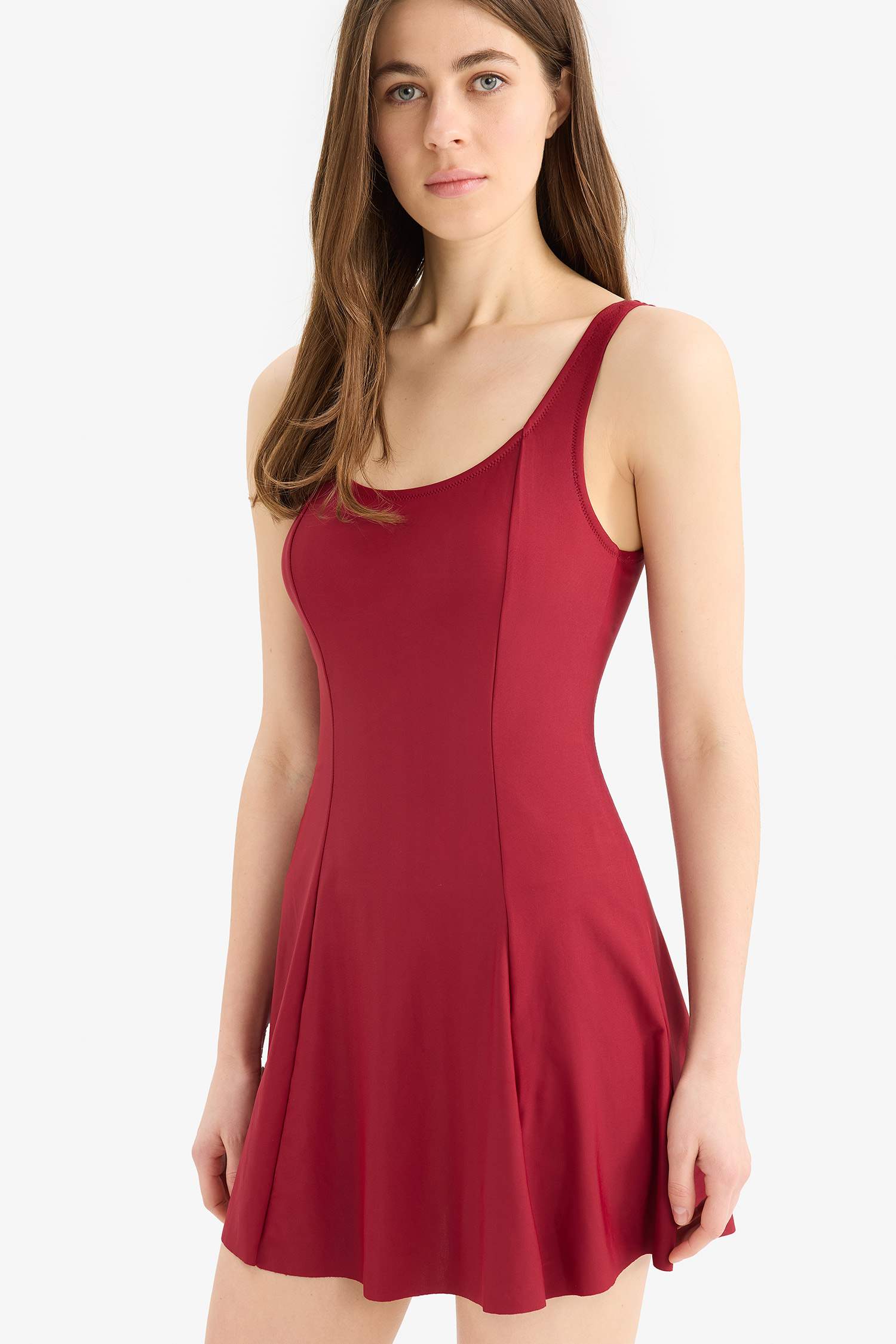 مايو سباحة قصة عادية بتنورة من Fall in Love