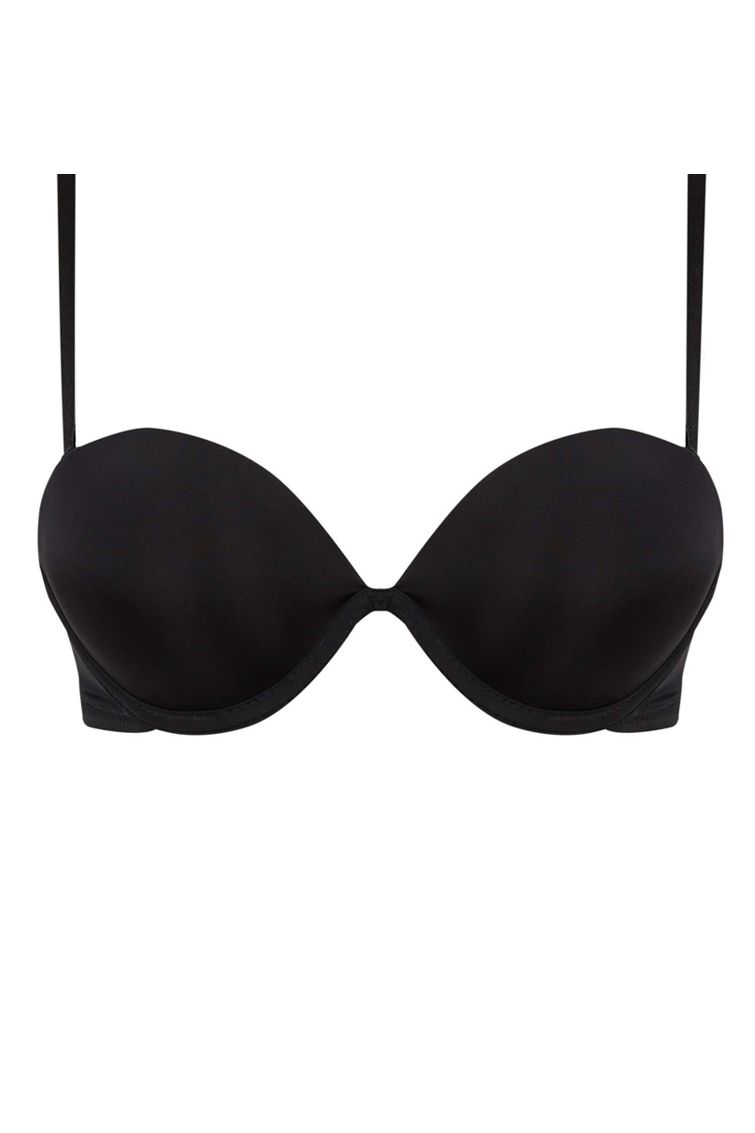 Black Woman 2 Pack Extra Padded Strapless Bra 2505818 DeFacto