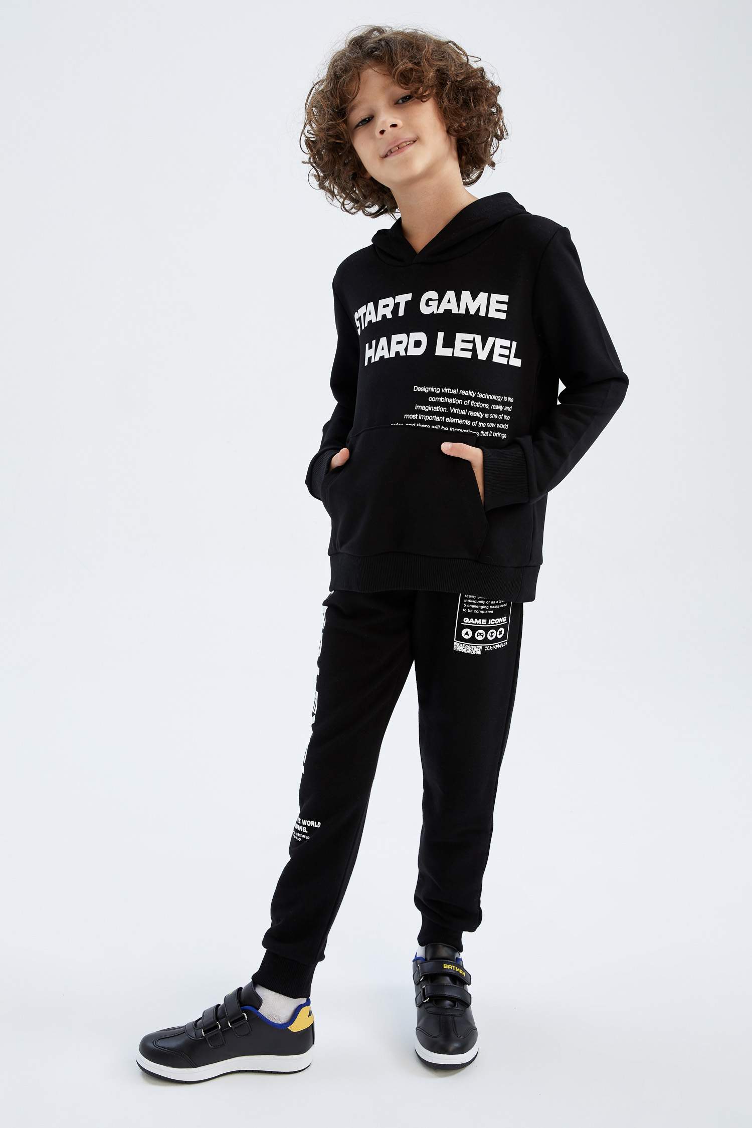 Комплект вязанный 2 шт. стандартного кроя с длинным рукавом для мальчиков