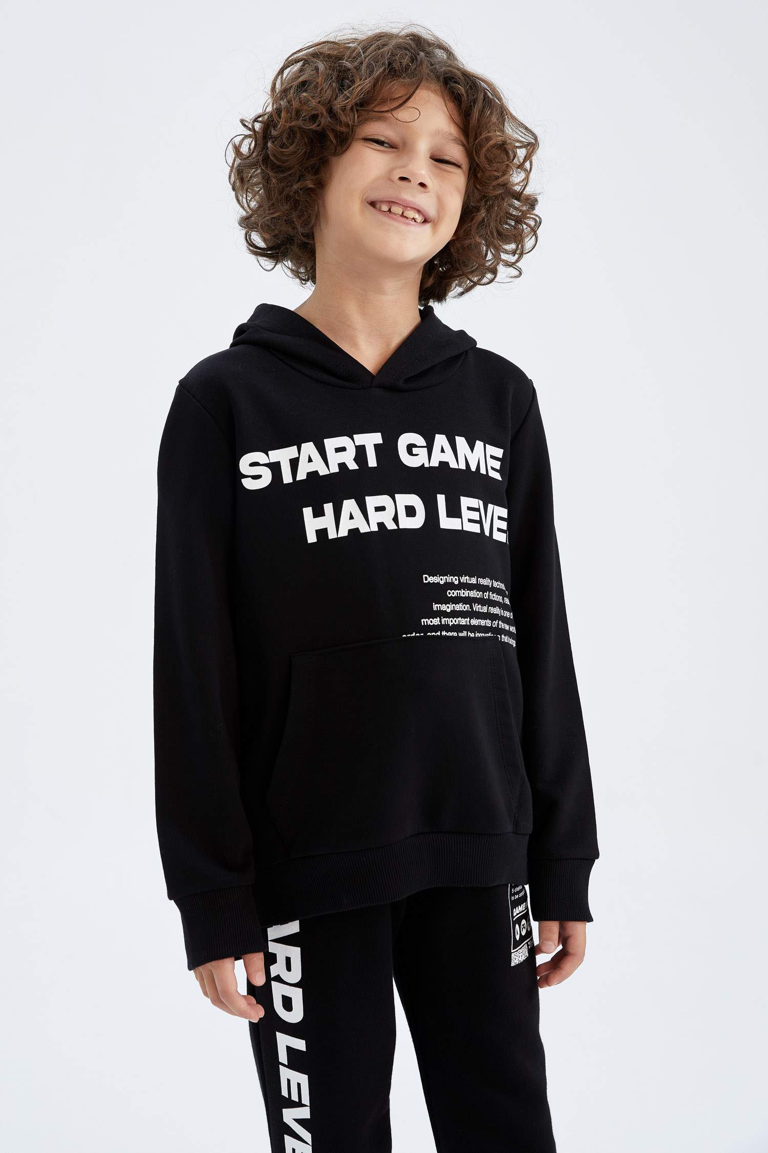 Комплект вязанный 2 шт. стандартного кроя с длинным рукавом для мальчиков