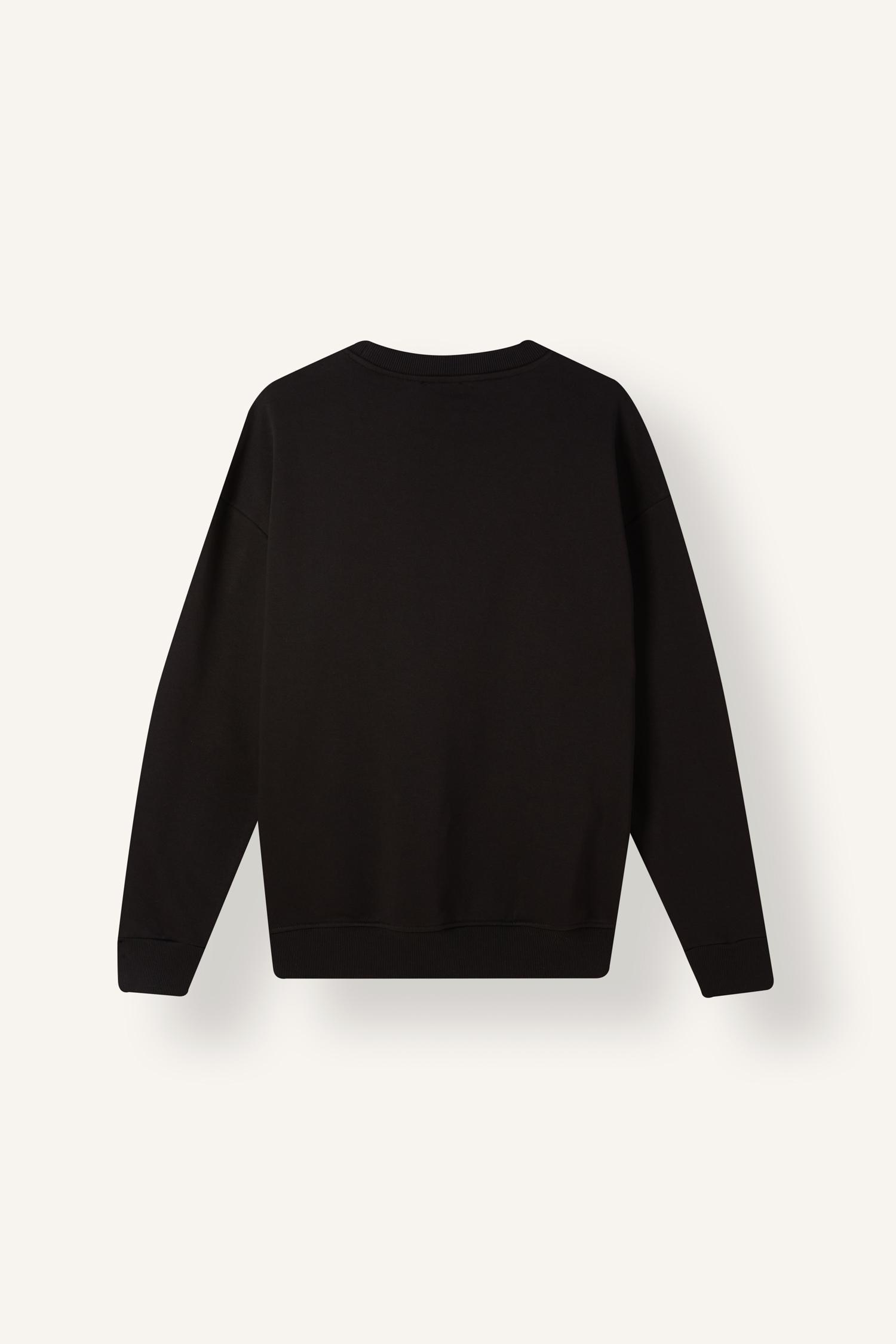DeFacto Boxy Fıt Baskılı Sweatshirt görsel 7
