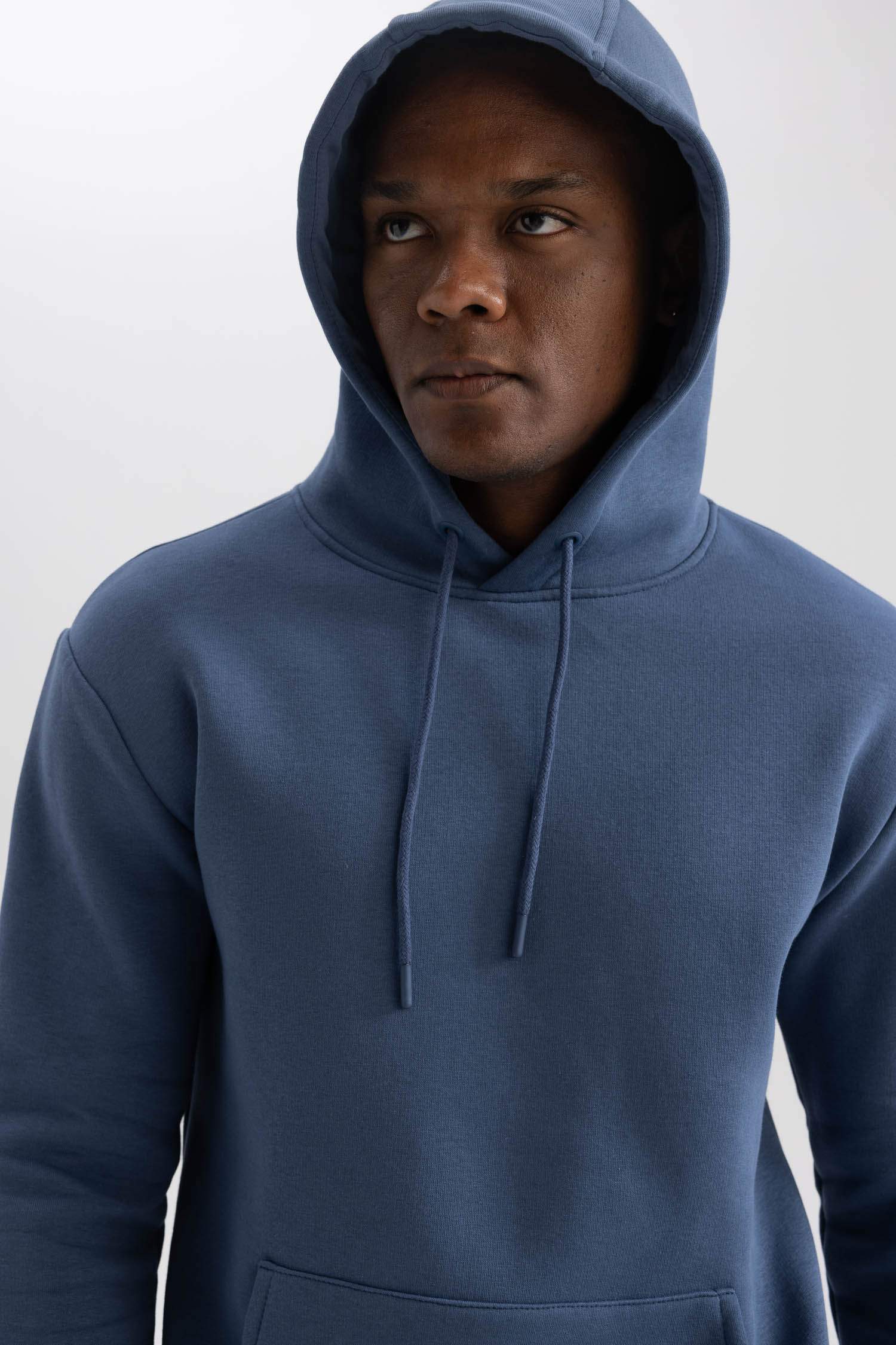 Свитшот с капюшоном с принтом