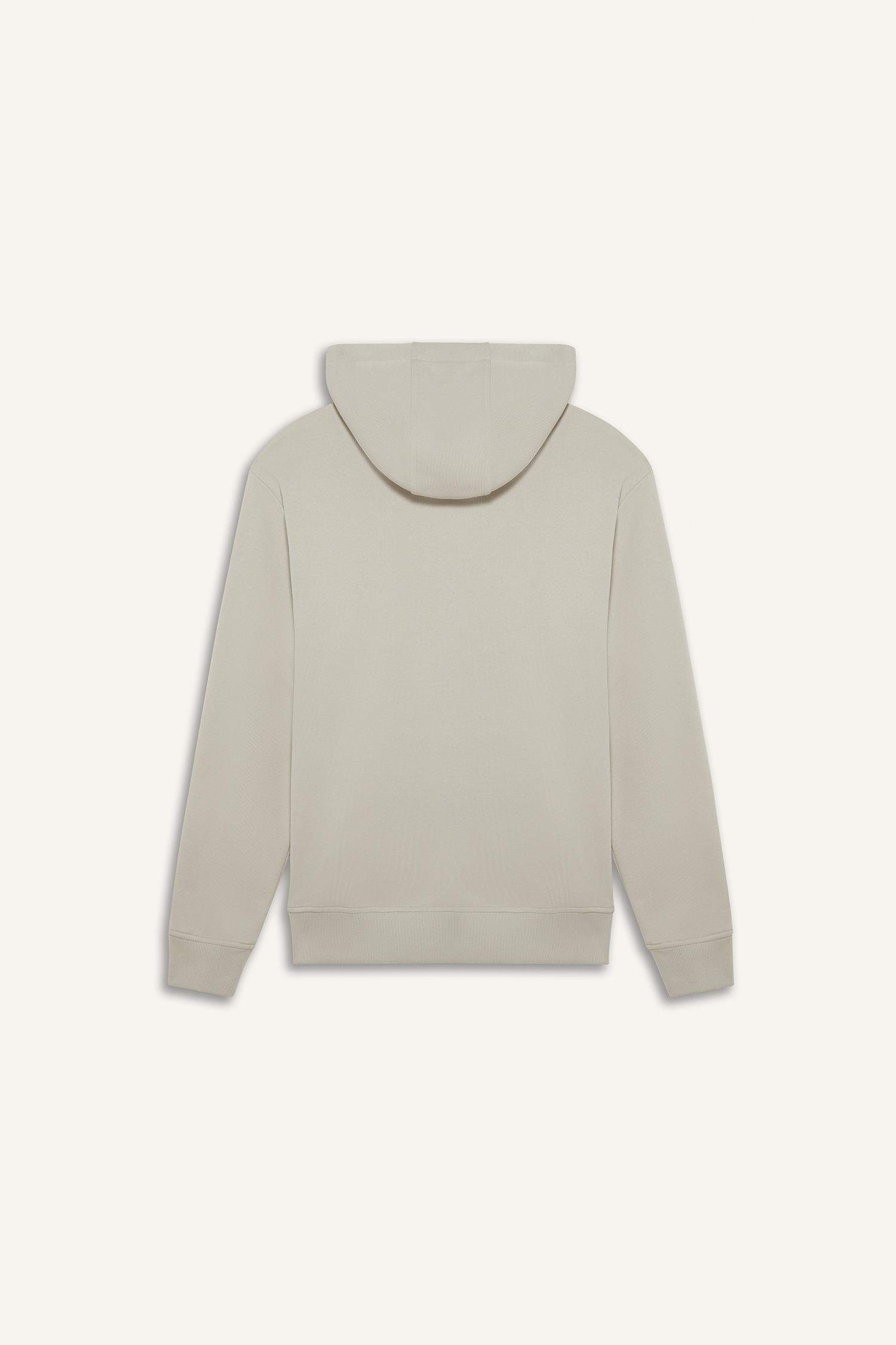 سويت شيرت بيزك سادة قصة عادية بكابيشون بجيب وبطانة ناعمة