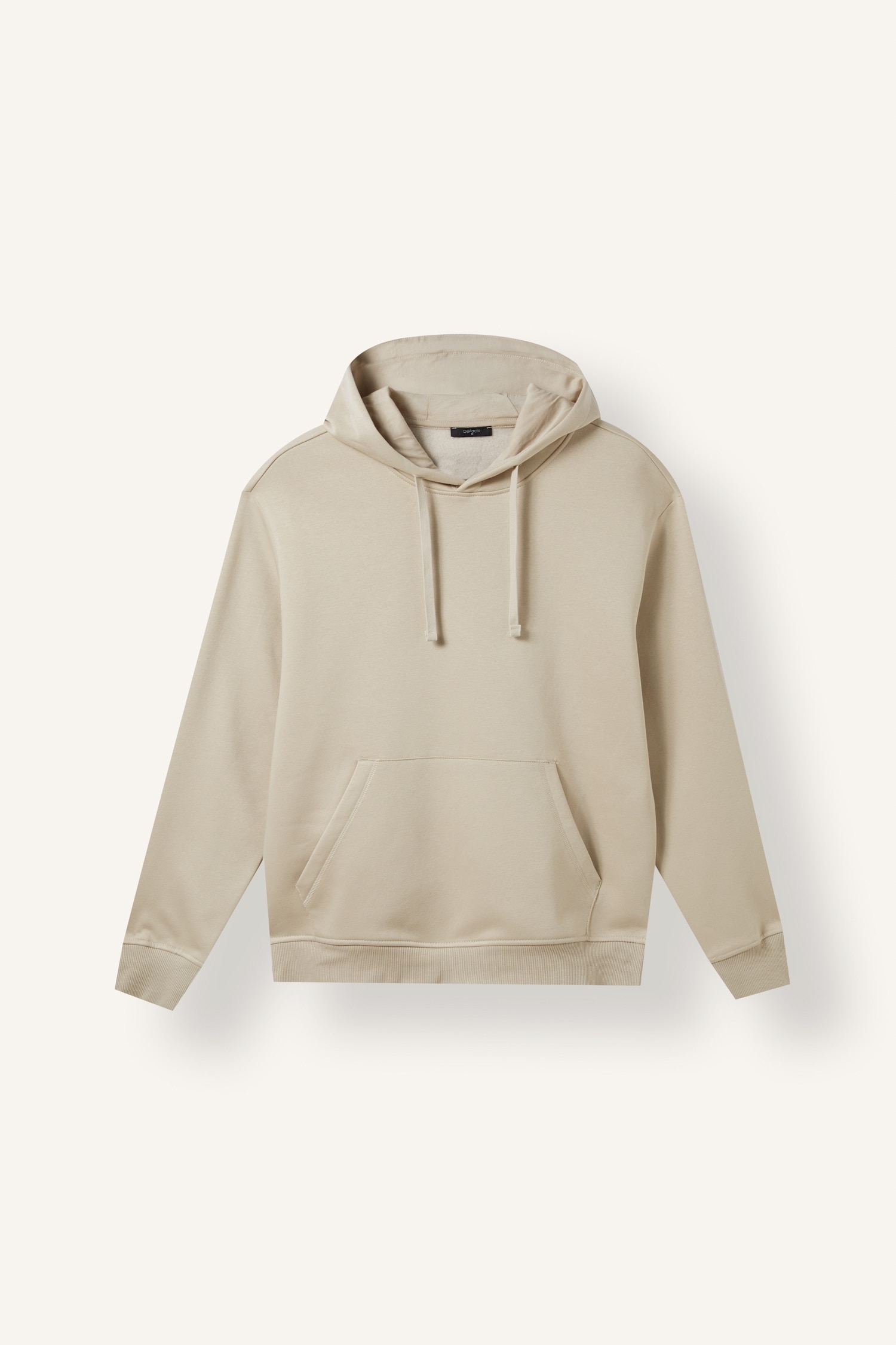 DeFacto Regular Fit Kapüşonlu Basic Sweatshirt