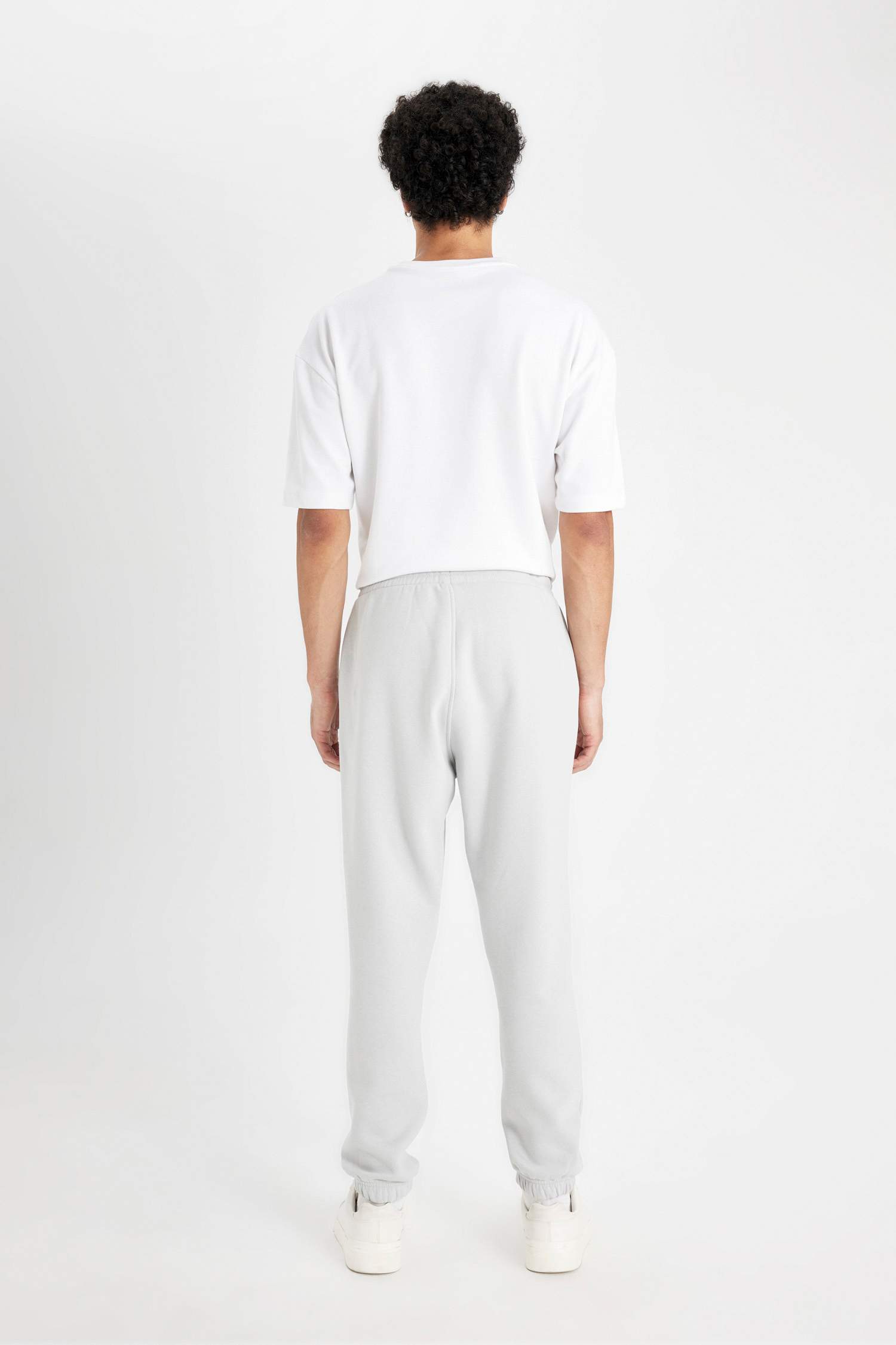 Regular Fit Jogger Eşofman Altı Cepli Beli Paçası Lastikli