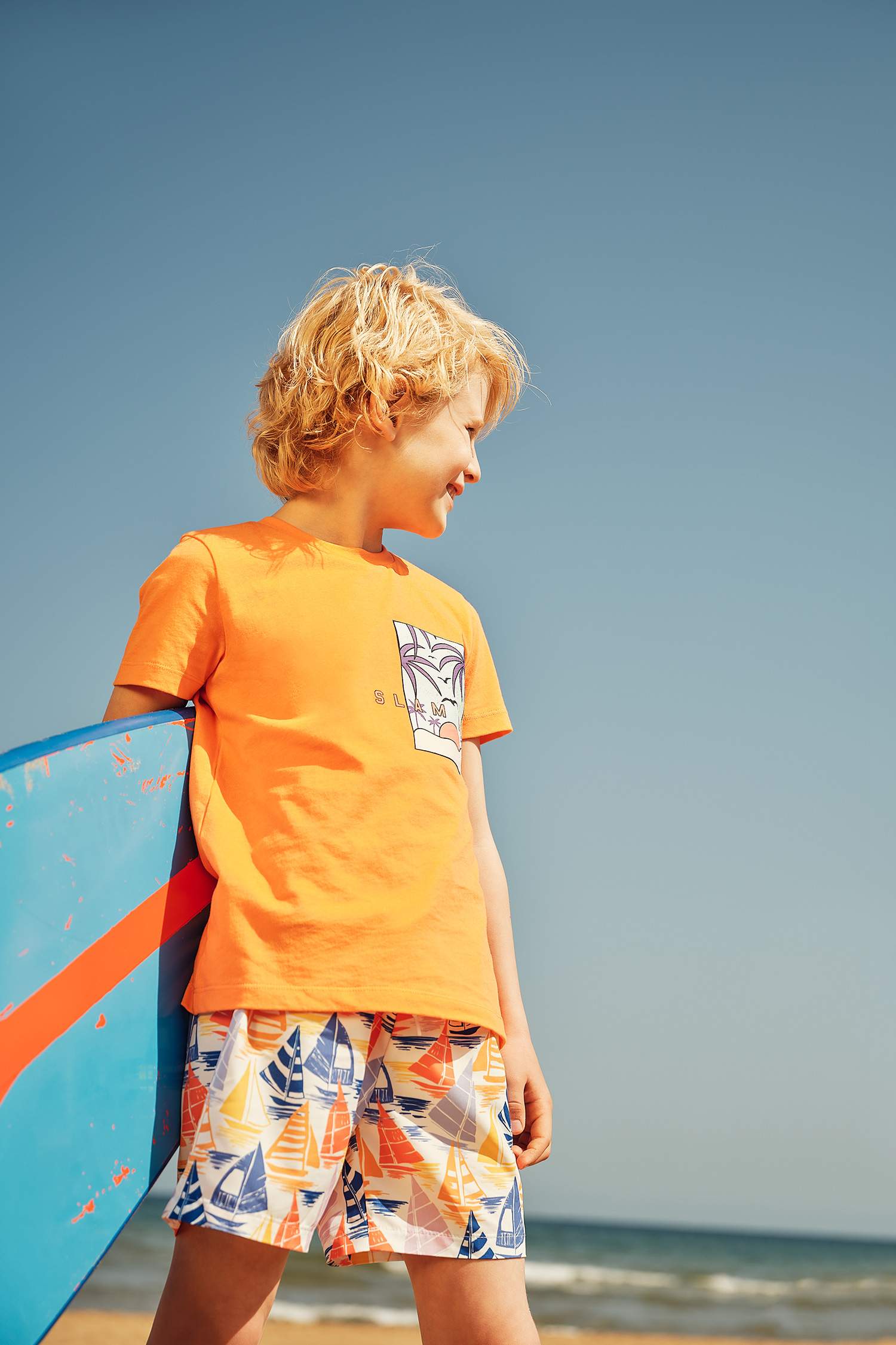 Футболка с коротким рукавом для мальчиков