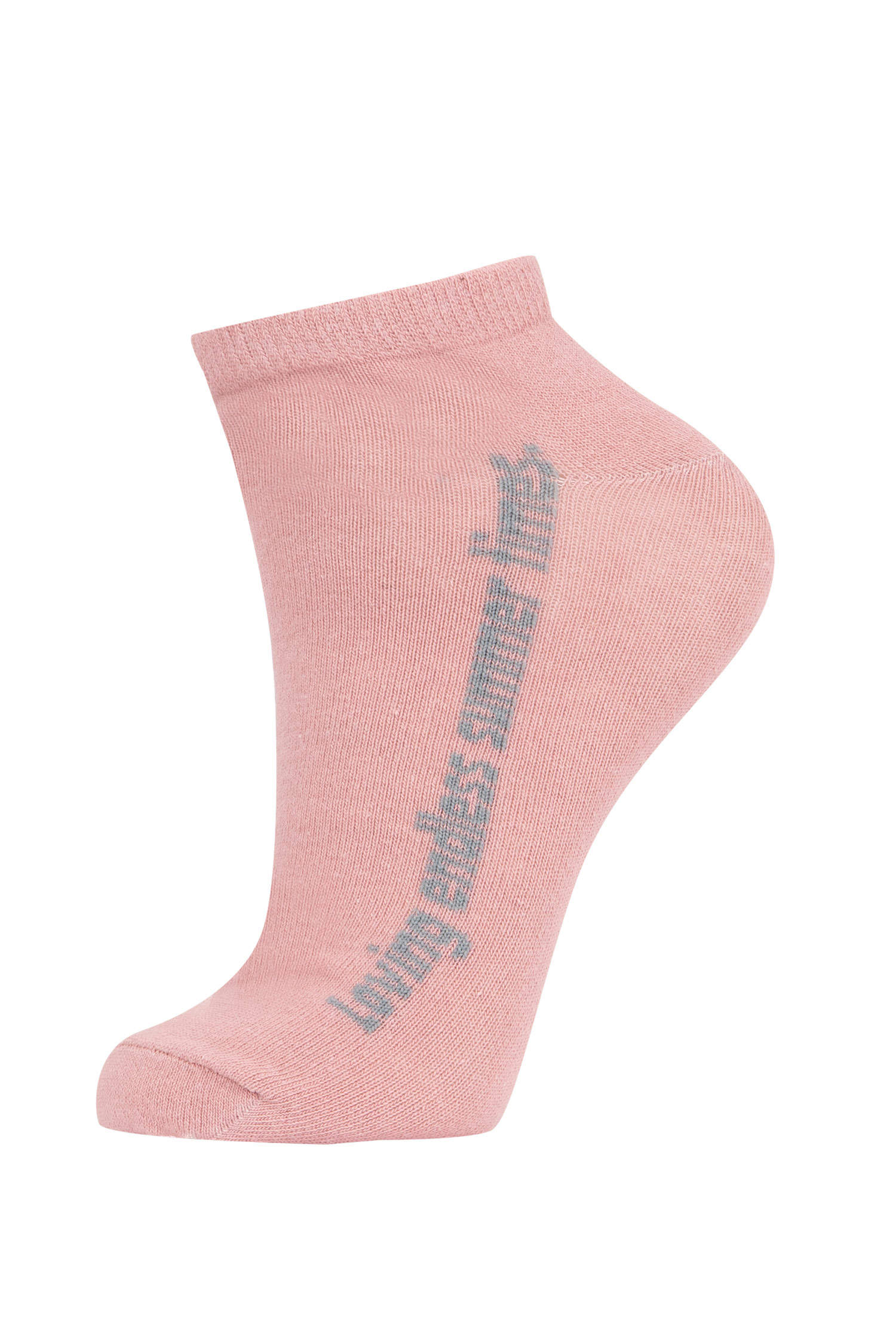 Defacto Kadın 12'li Pamuklu Patik Çorap. 3