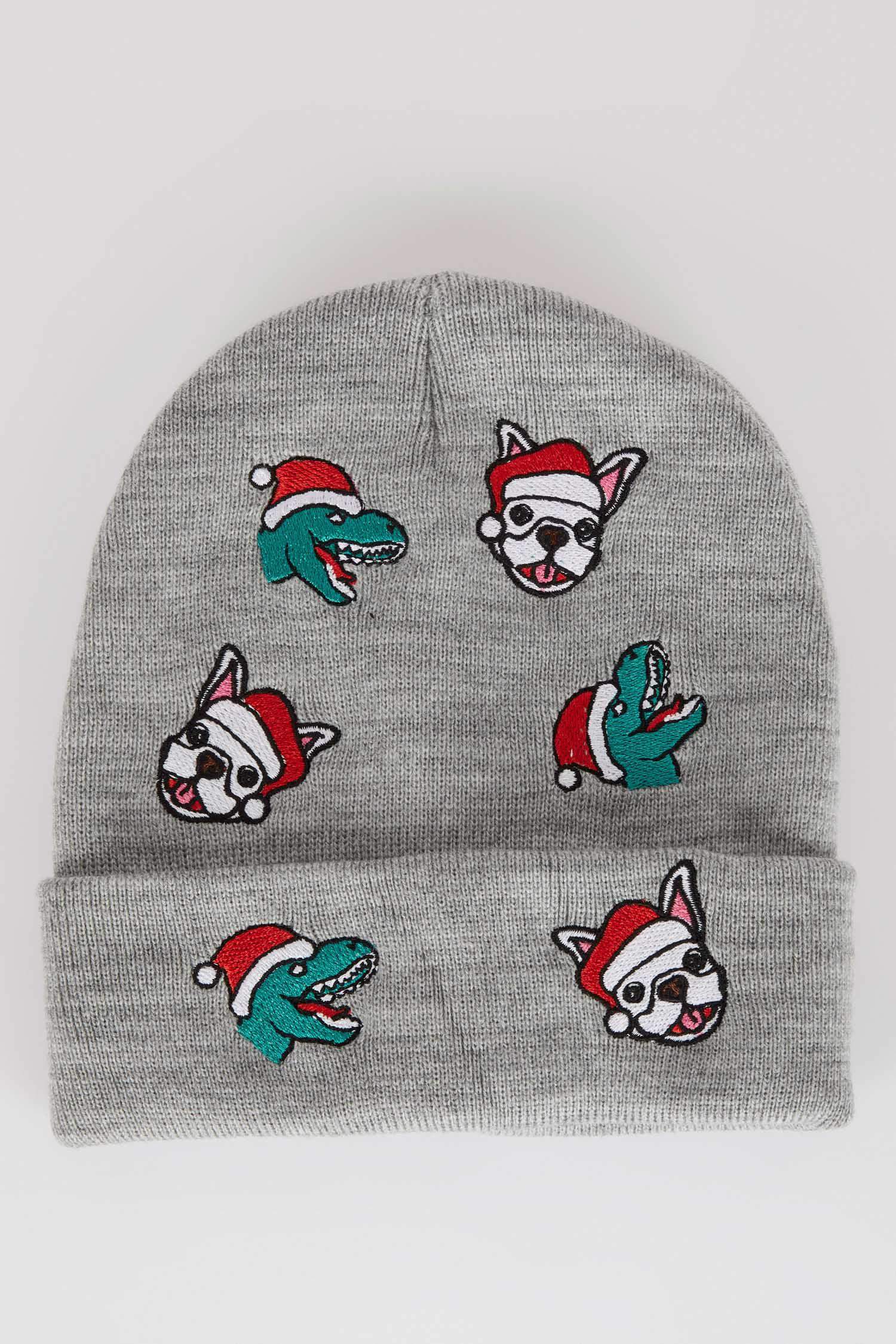 Bonnet en tricot de Noël pour garçon