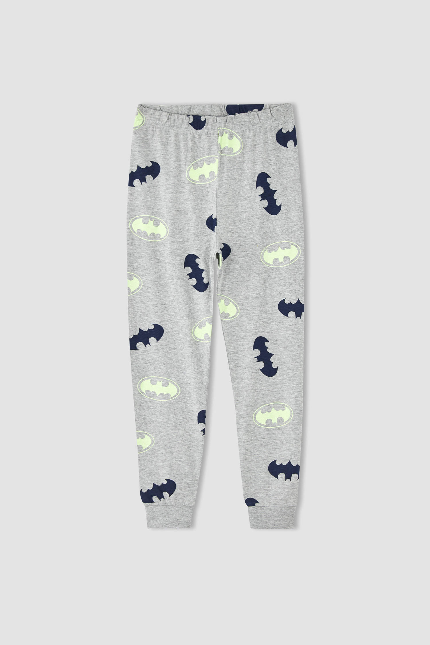 Defacto Erkek Çocuk Batman Regular Fit Uzun Kollu Pijama Takımı. 3