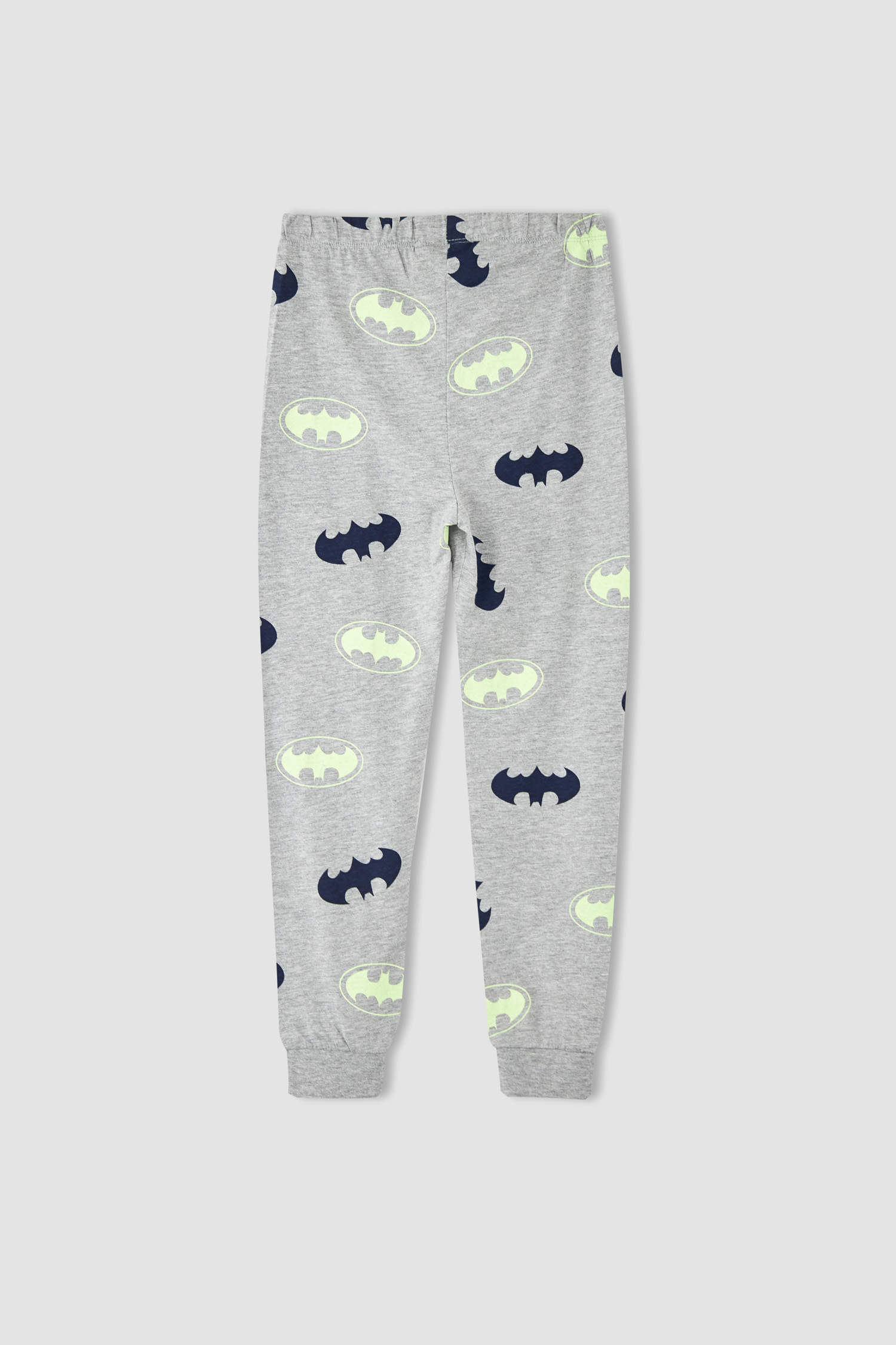 Defacto Erkek Çocuk Batman Regular Fit Uzun Kollu Pijama Takımı. 7
