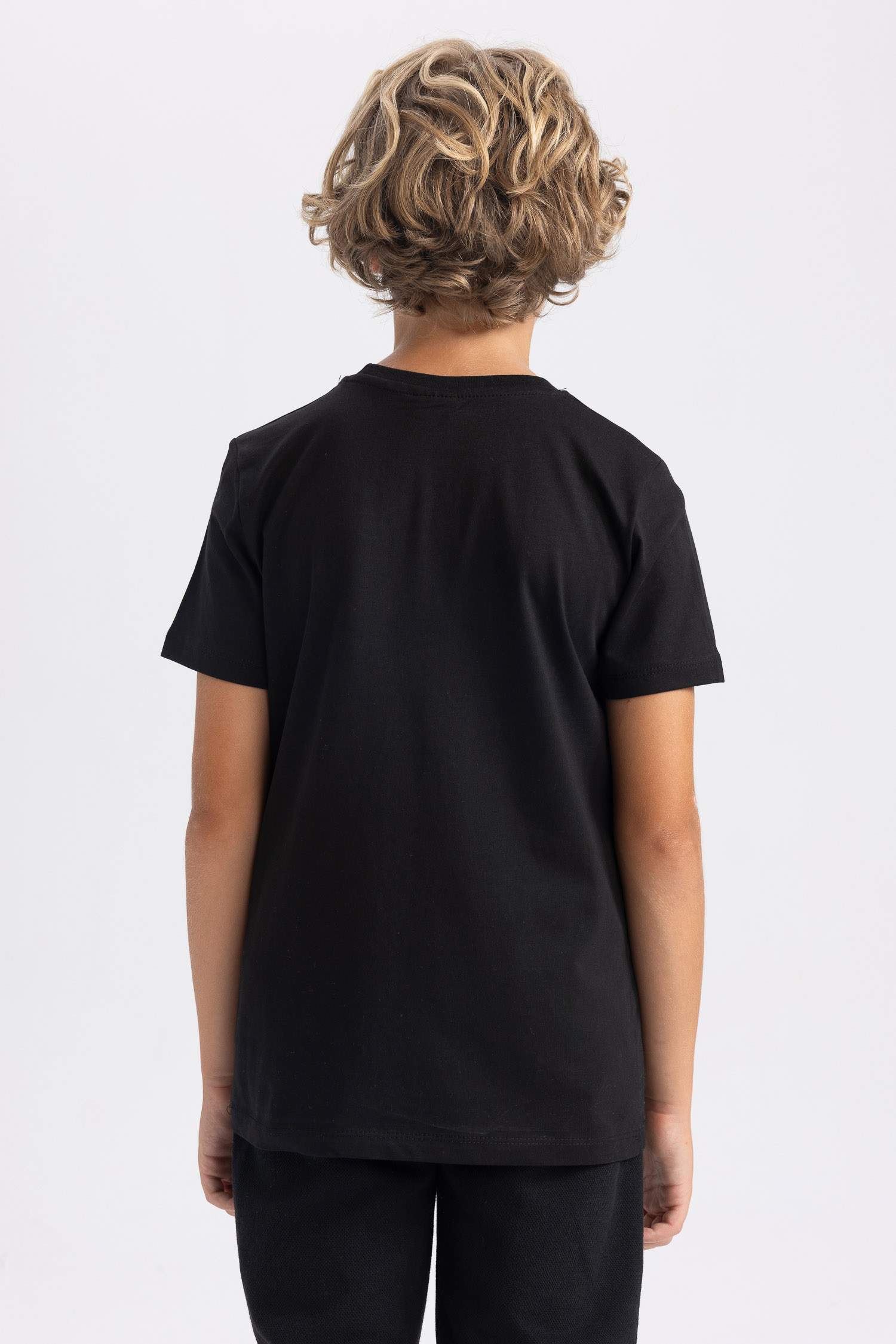 Футболка с круглым вырезом для мальчиков, 2 шт