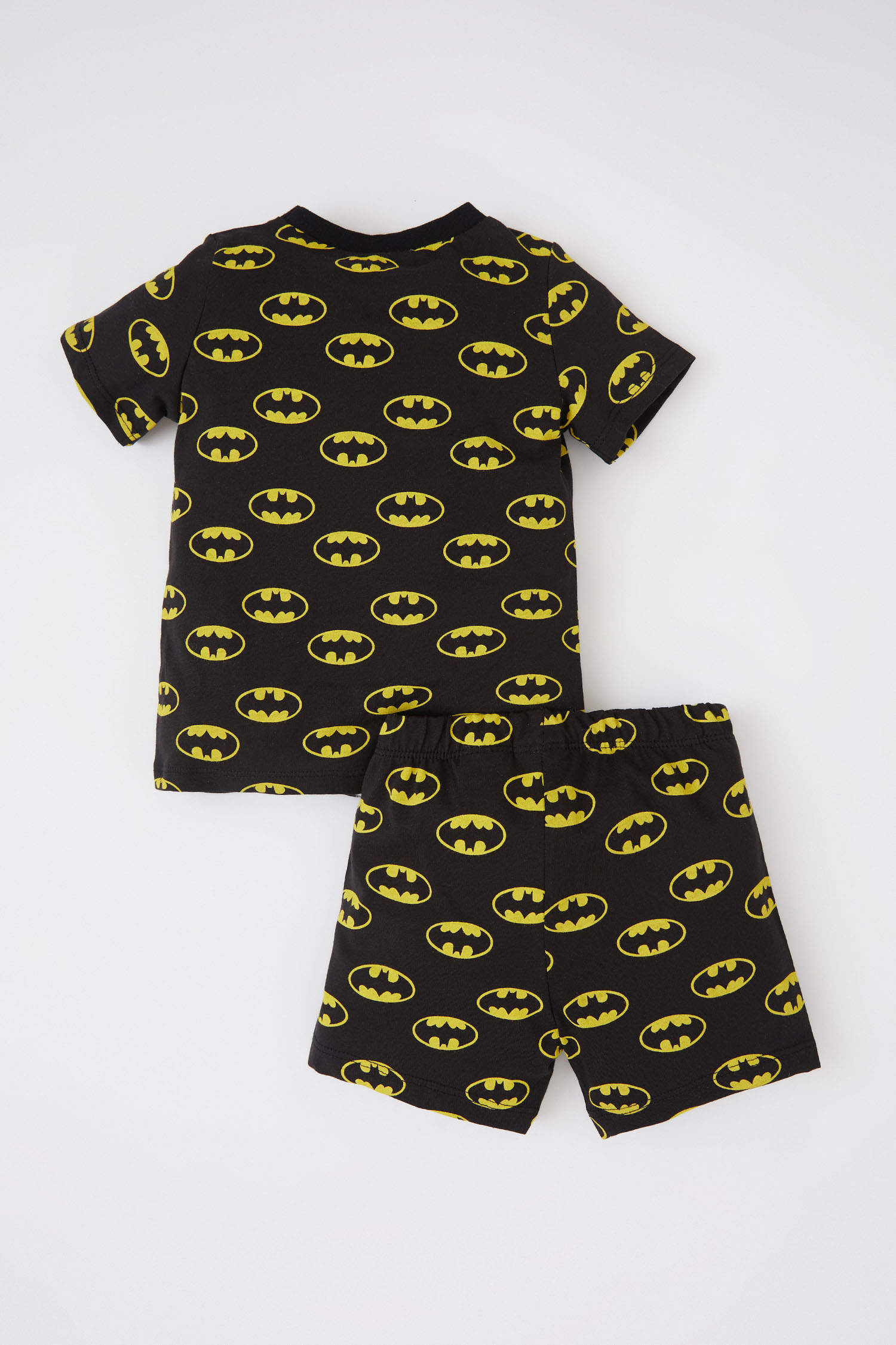 Defacto Erkek Bebek Batman Pamuklu Kısa Kollu Şort Takım. 4