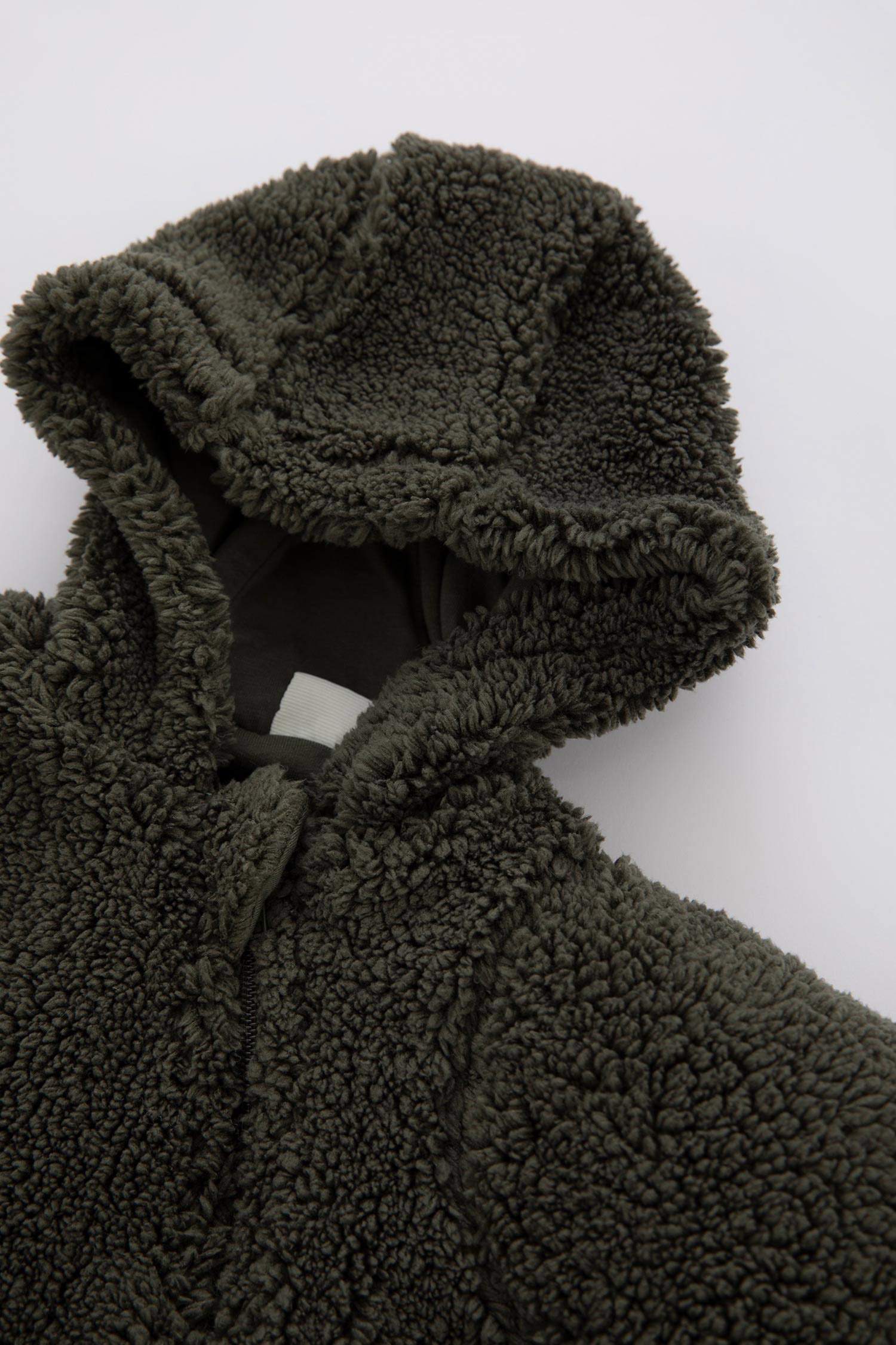 Комбинезон на молнии из плюша для малышей мальчиков