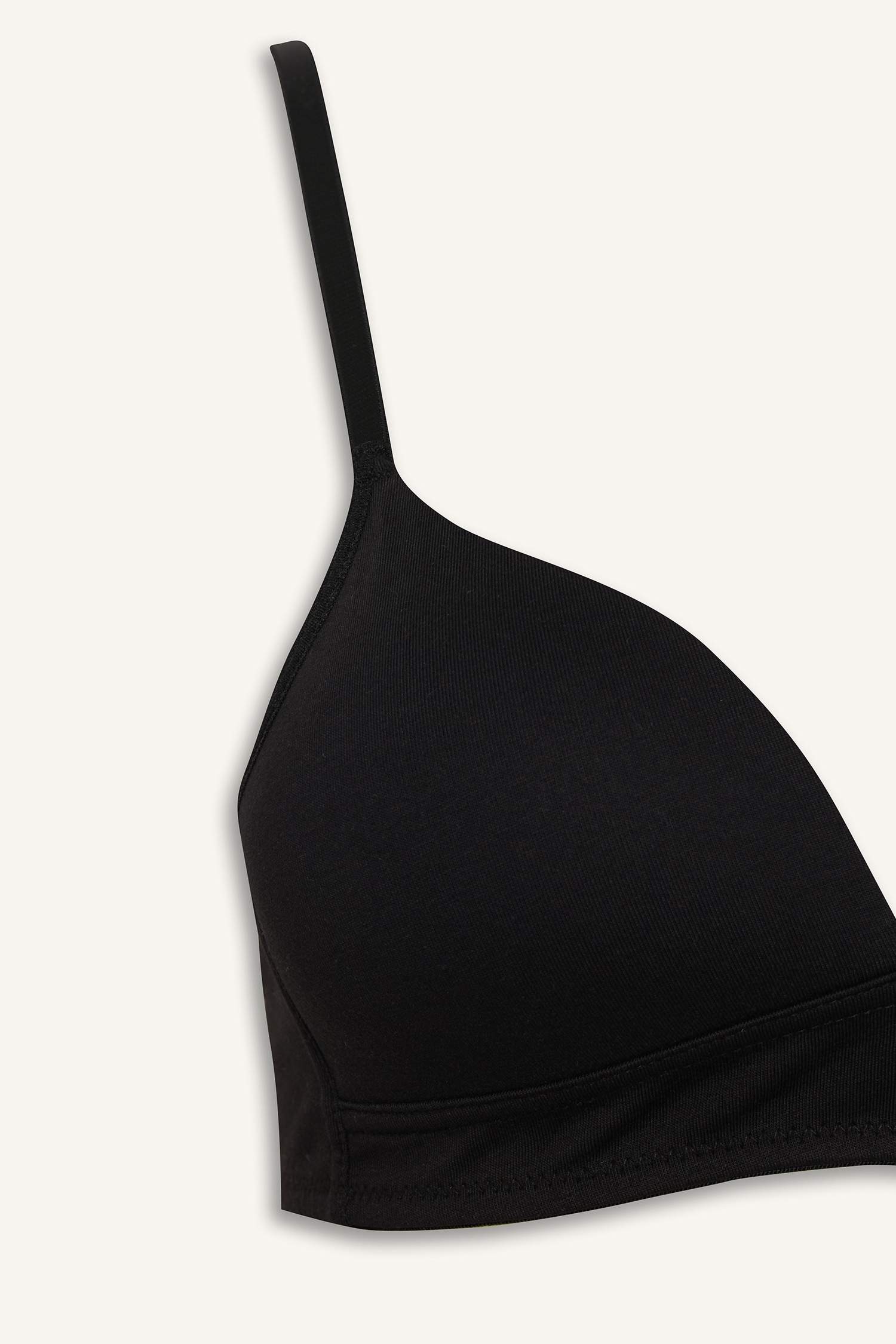 Dantel Detaylı Pamuklu Kaplı Pedli Balensiz Bra Fall in Love