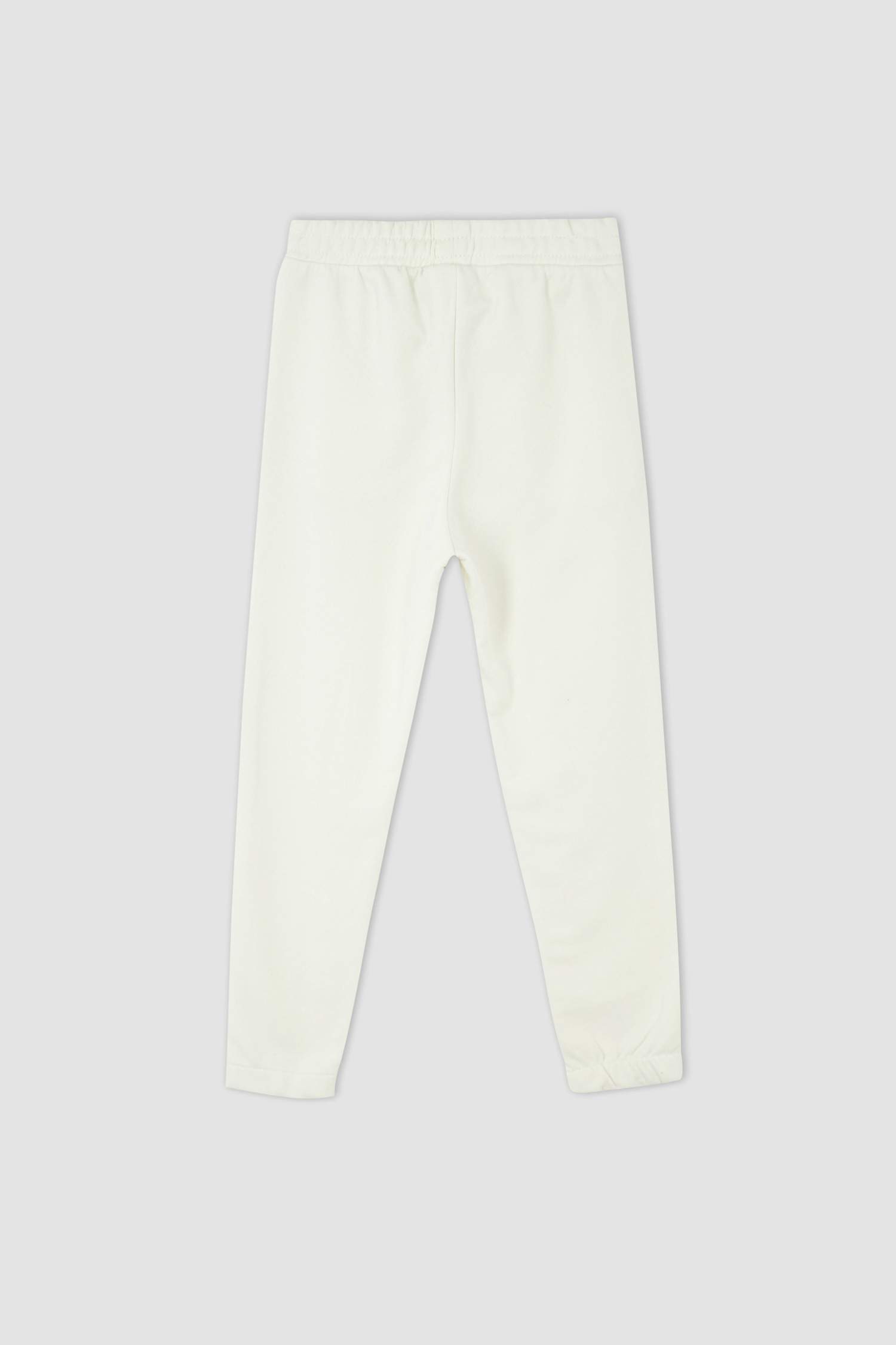 Kız Çocuk Beyaz Okul Eşofman Altı