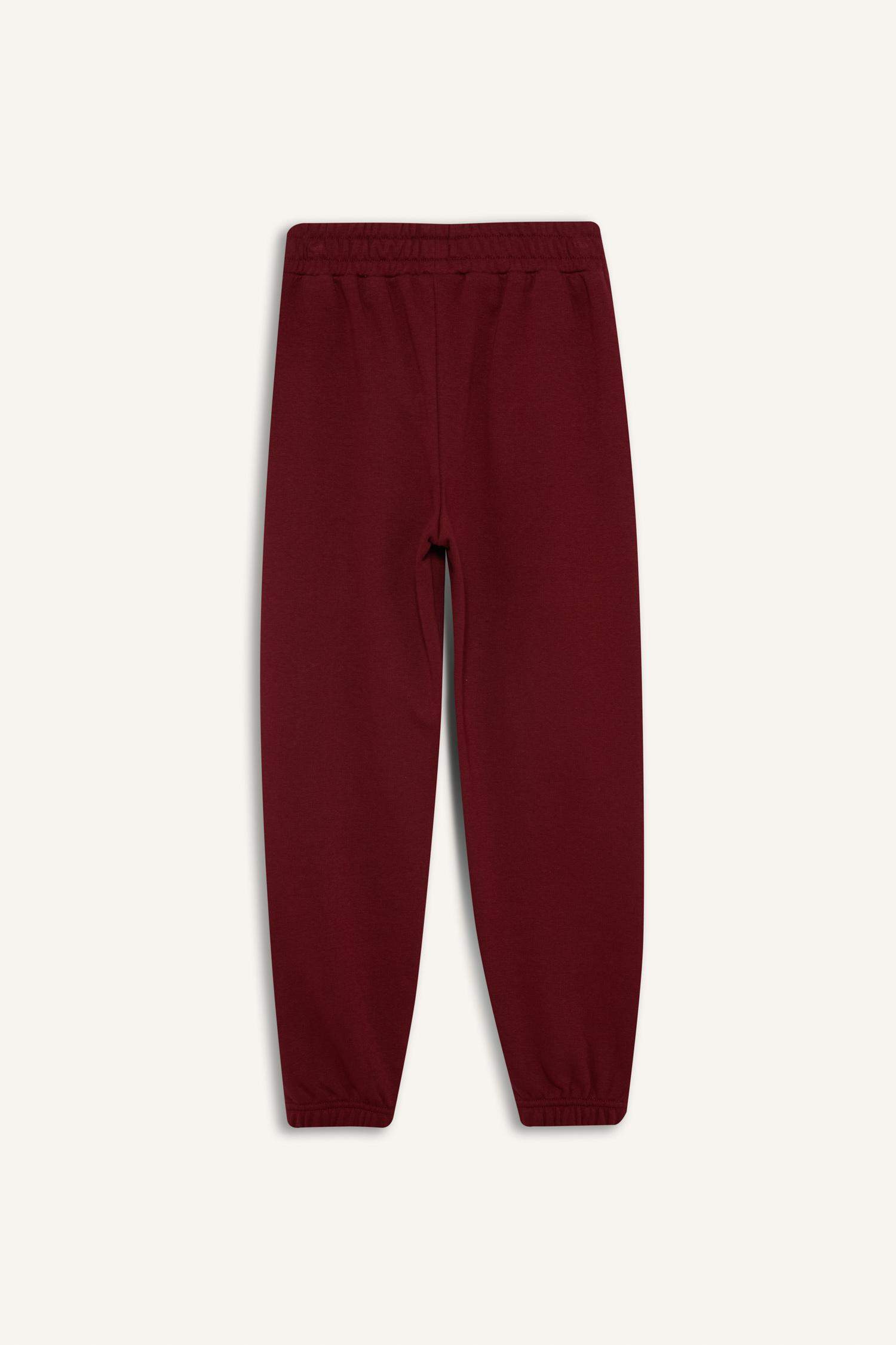 Girl Elastic Waist Basic Jogger Sweatpants
