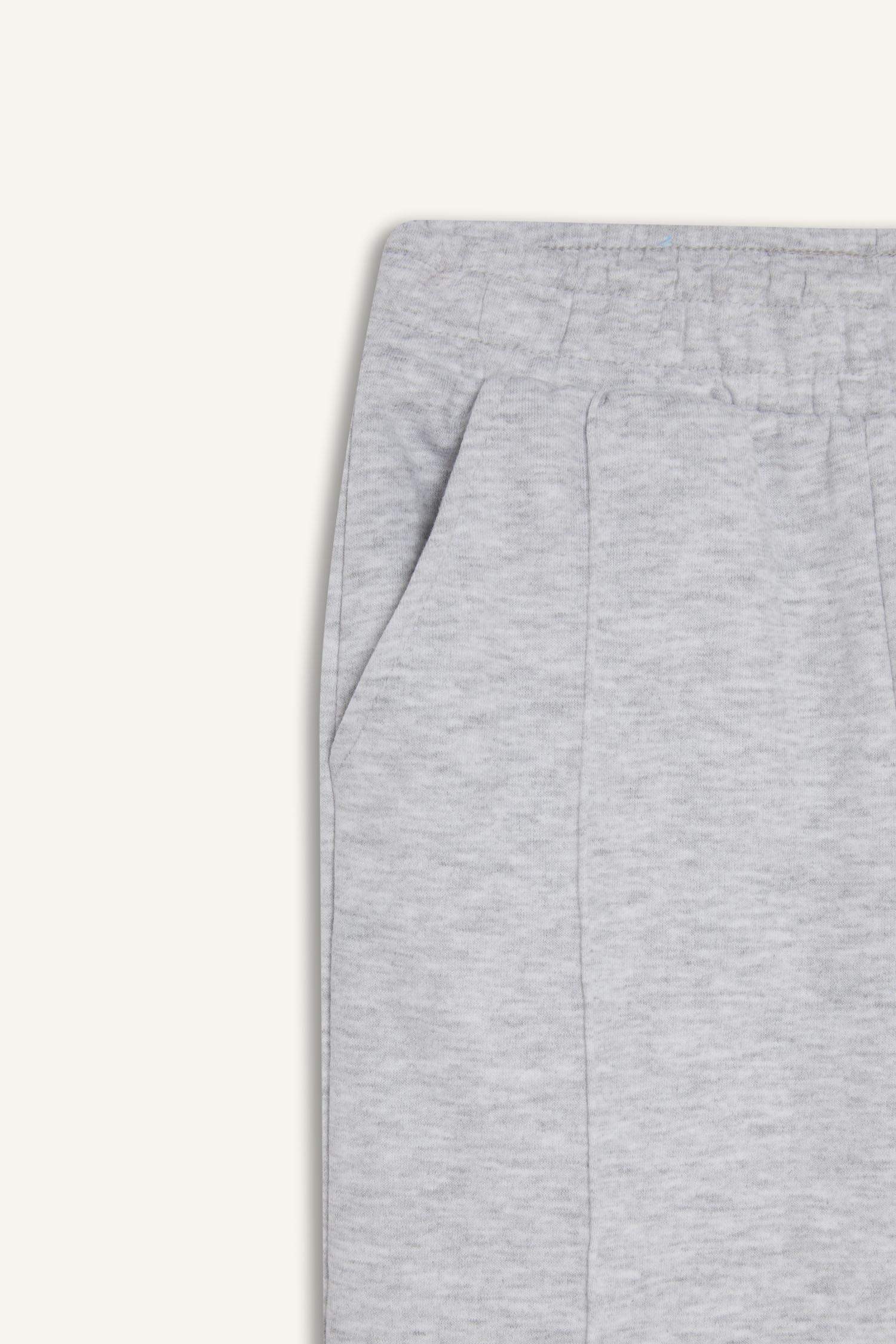 بنطلون بجامة رياضي بناتي جوجر بخصر مطاطي