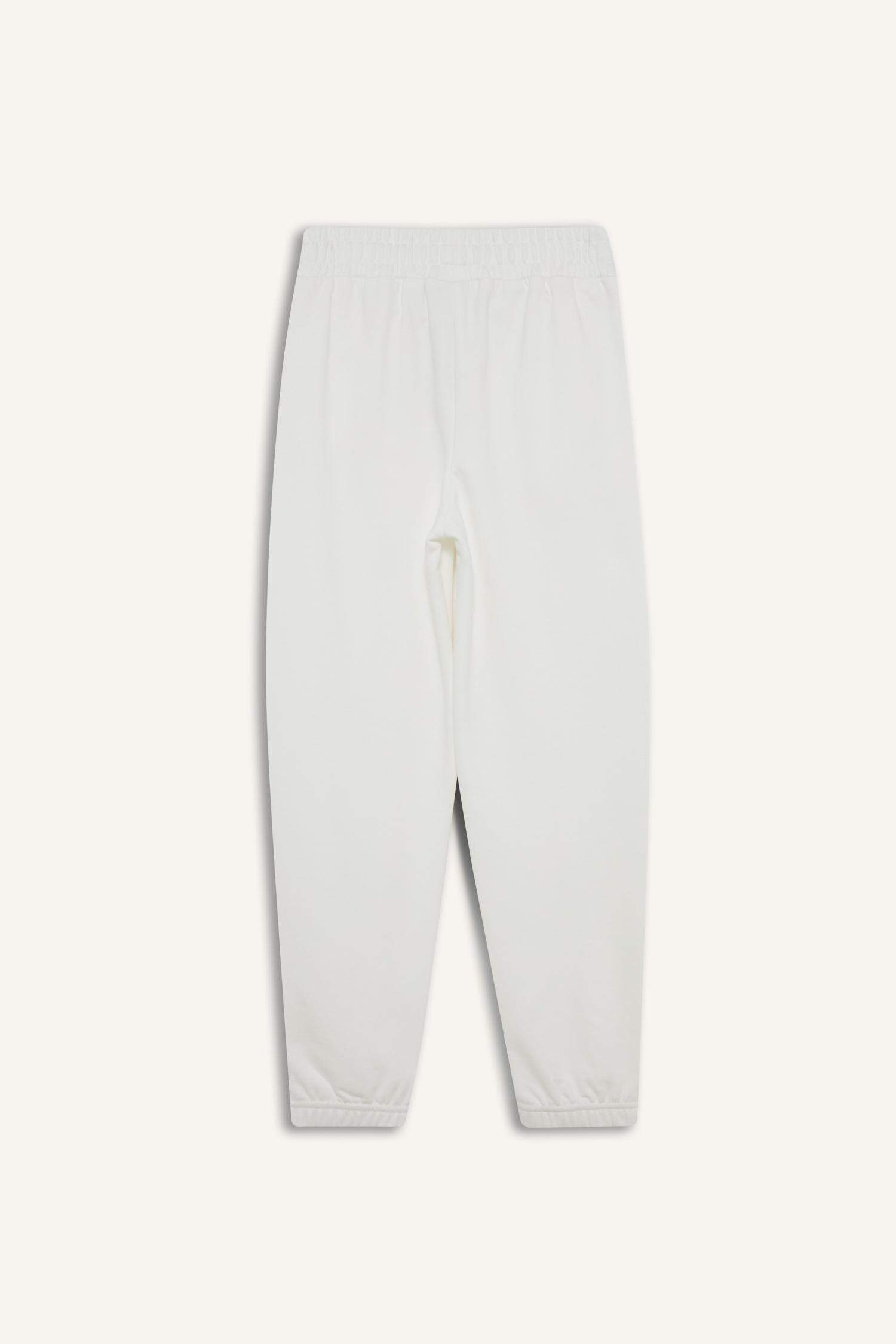 بنطلون بجامة رياضي بناتي جوجر بخصر مطاطي