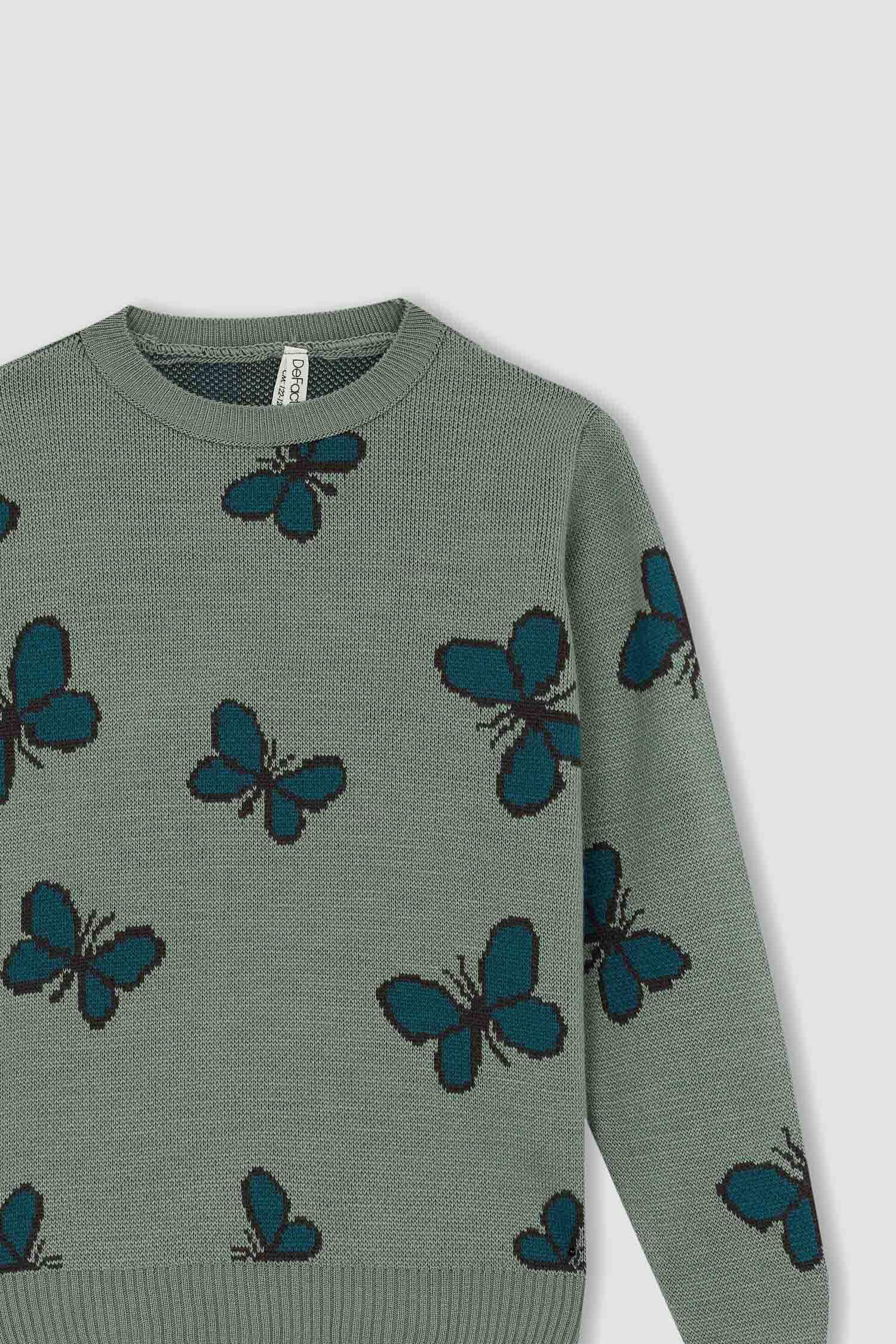 Pull Tricot Col rond Fille