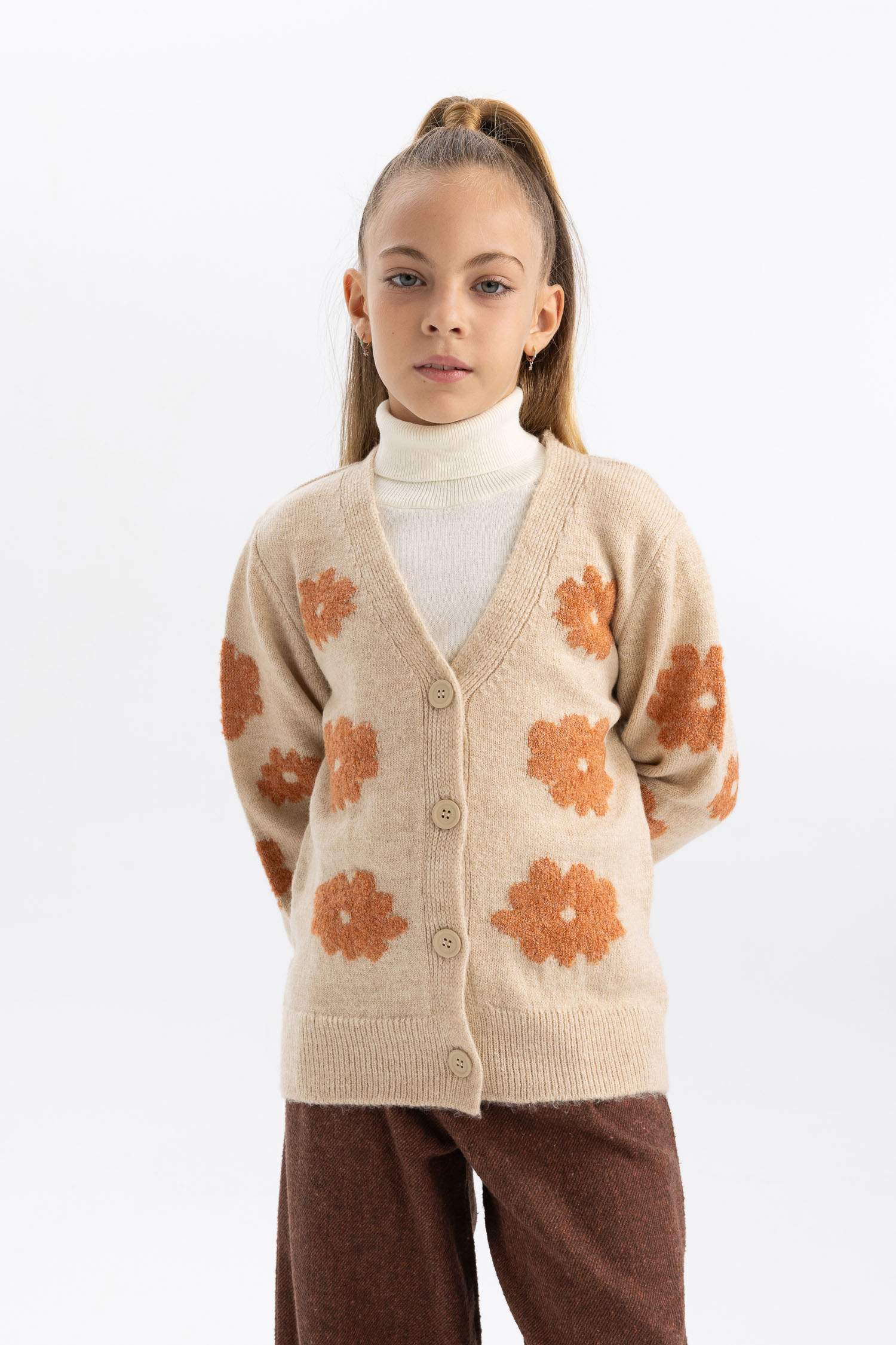 Regular Fit V-Neck Cardigan