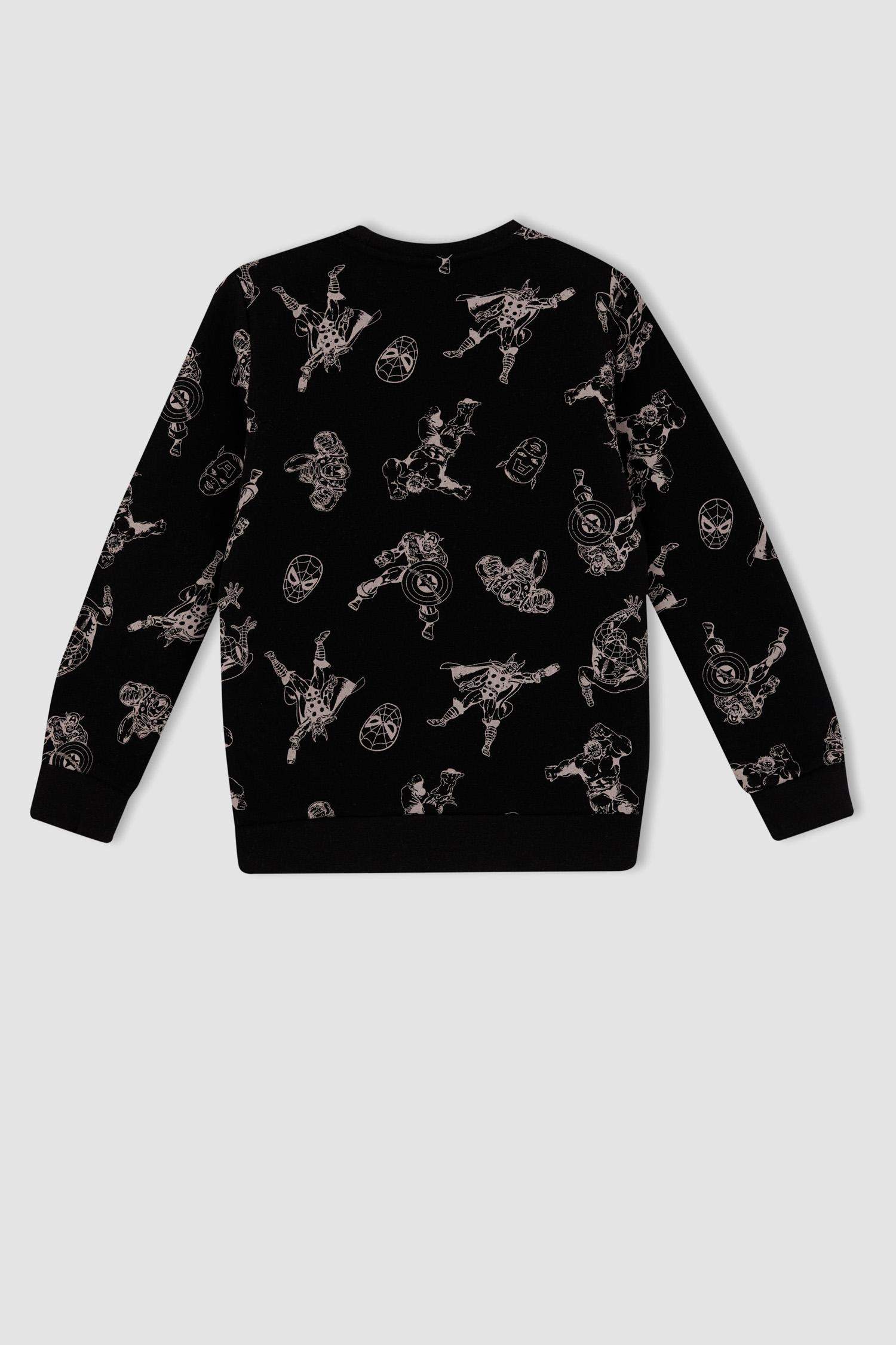 Regular Fit Licensed by Marvel Crew Neck Sweatshirt