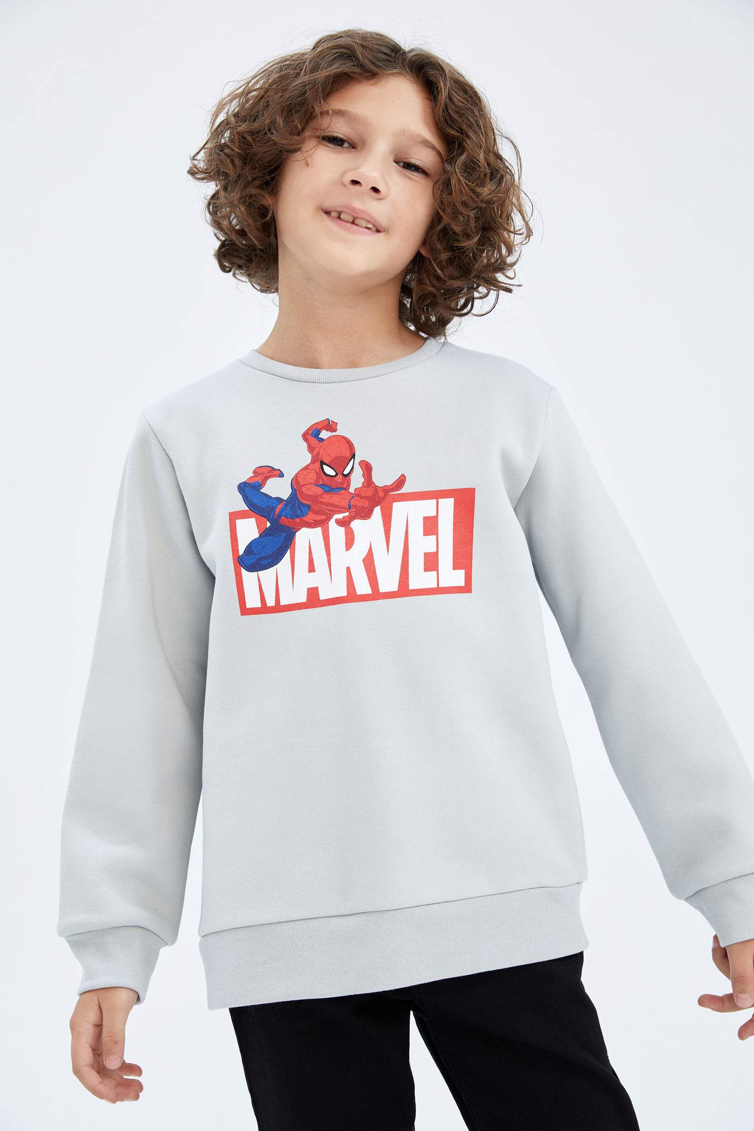 NAME IT Jungen Sweatshirt Mit Spiderman Print - Nmmjubi Spidey Sweat