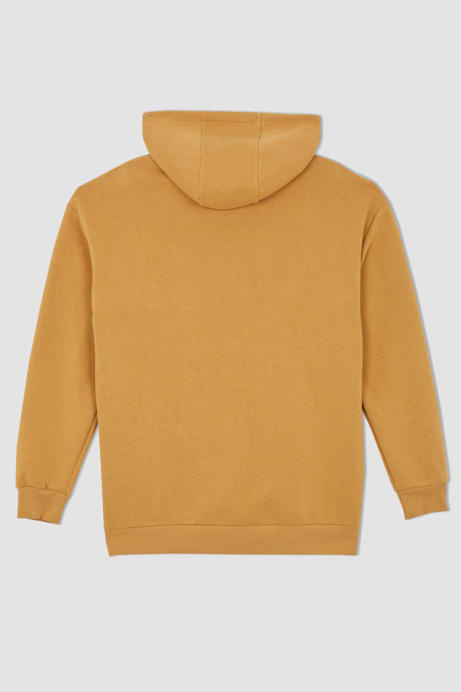 Свитшот квадратного кроя с капюшоном с принтом для мужчин