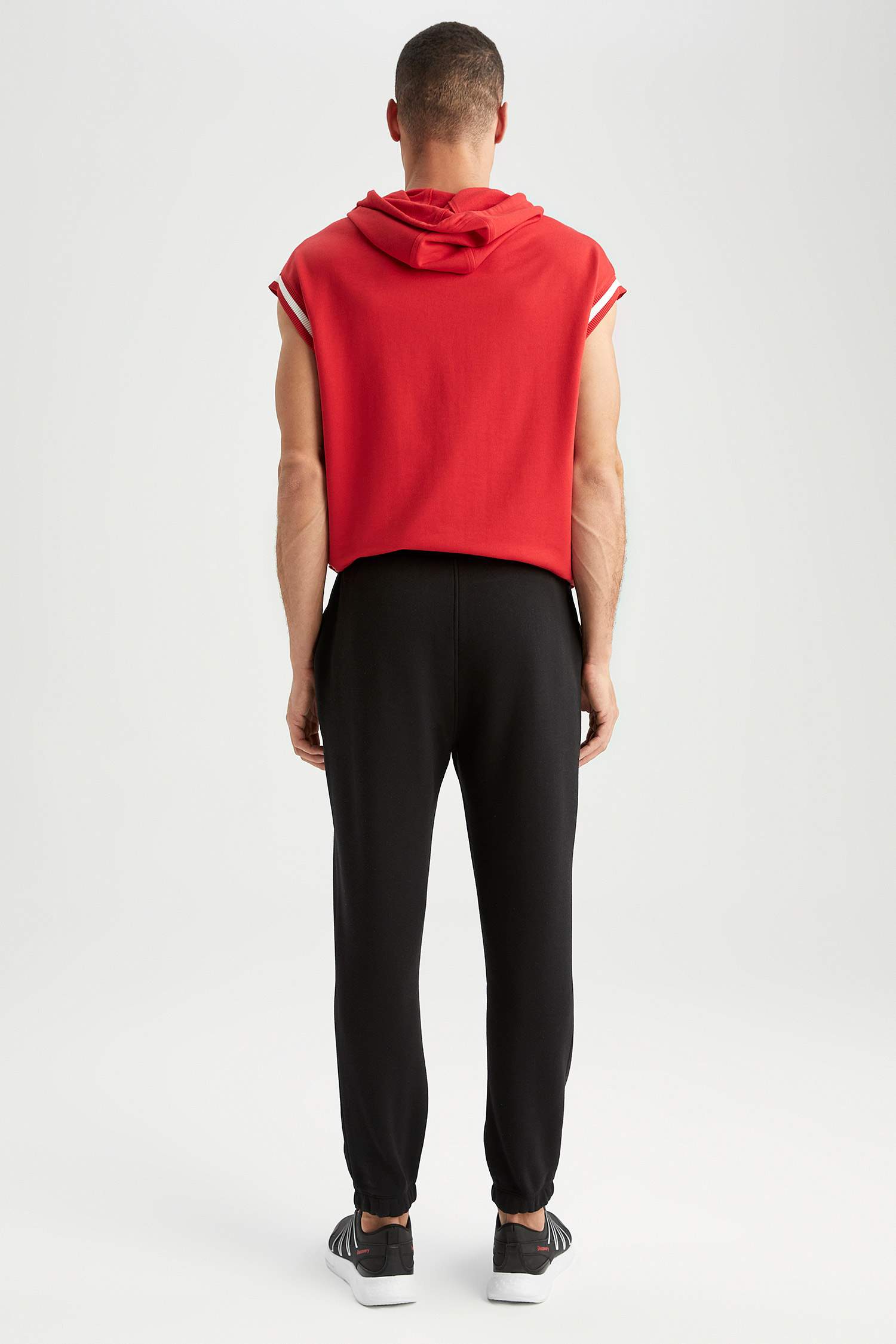 سروال رياضي قماش سميك سليم فيت من شيكاغو بولز