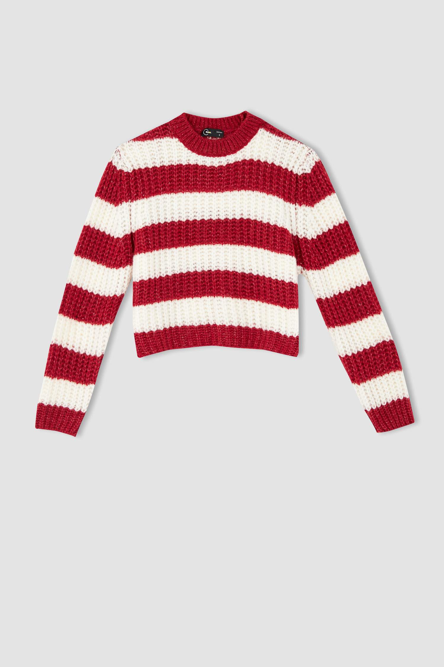 Coool Oversize Geniş Kalıp Bisiklet Yaka Kazak