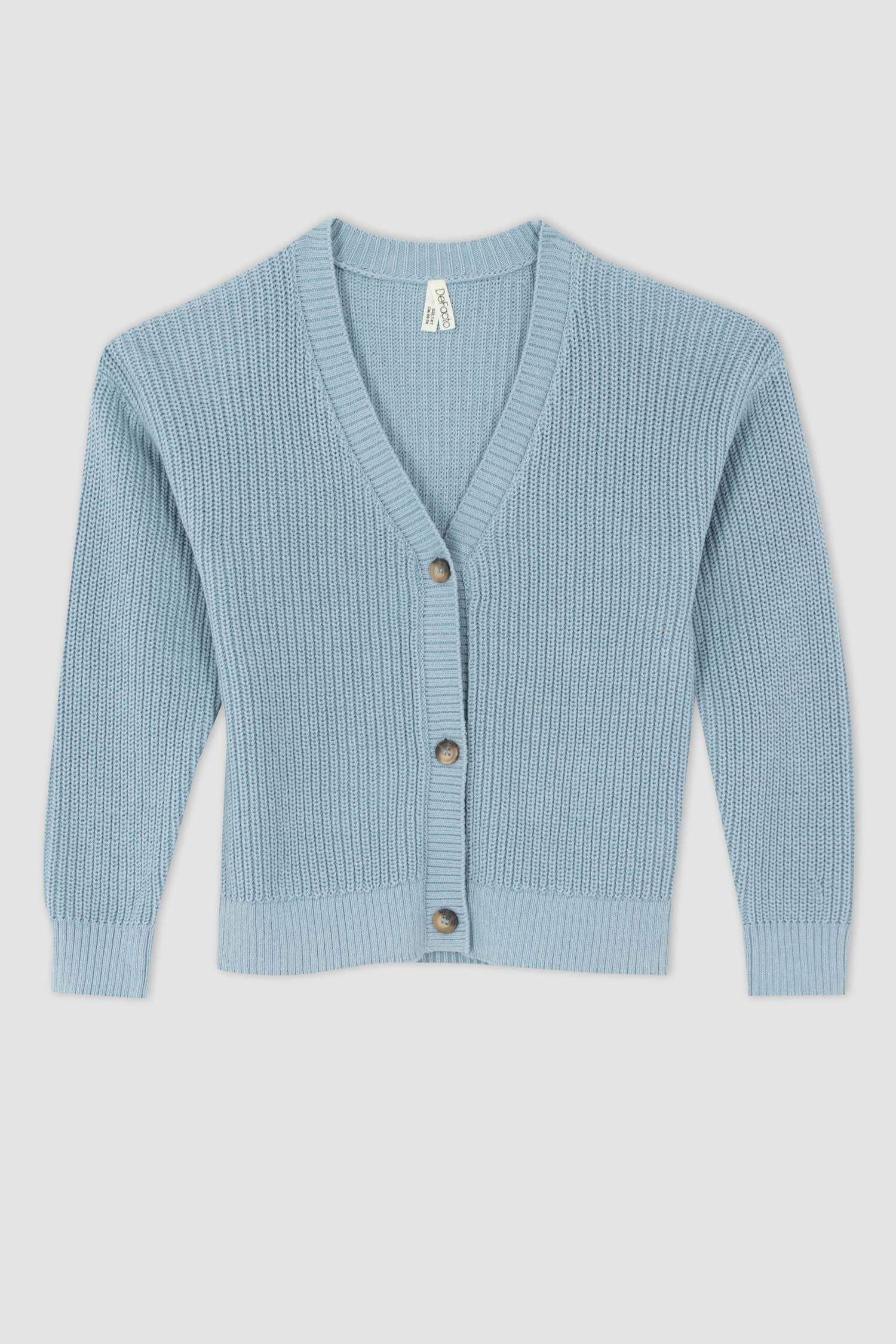 Regular Fit V-Neck Cardigan