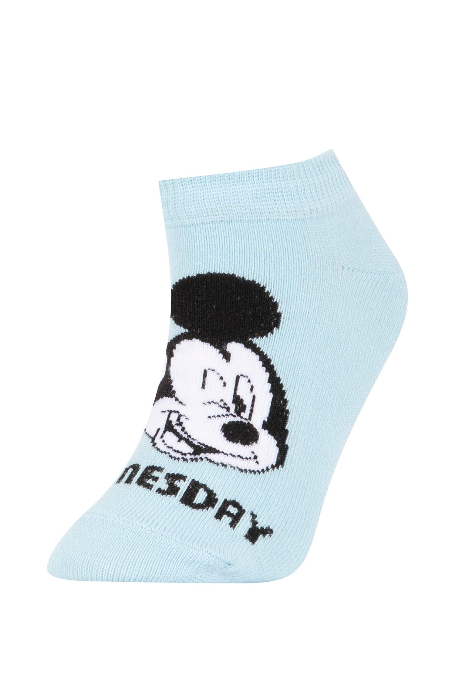 Chaussettes Courtes Coton 5 Mickey & Minnie (Standard Characters) Fille
