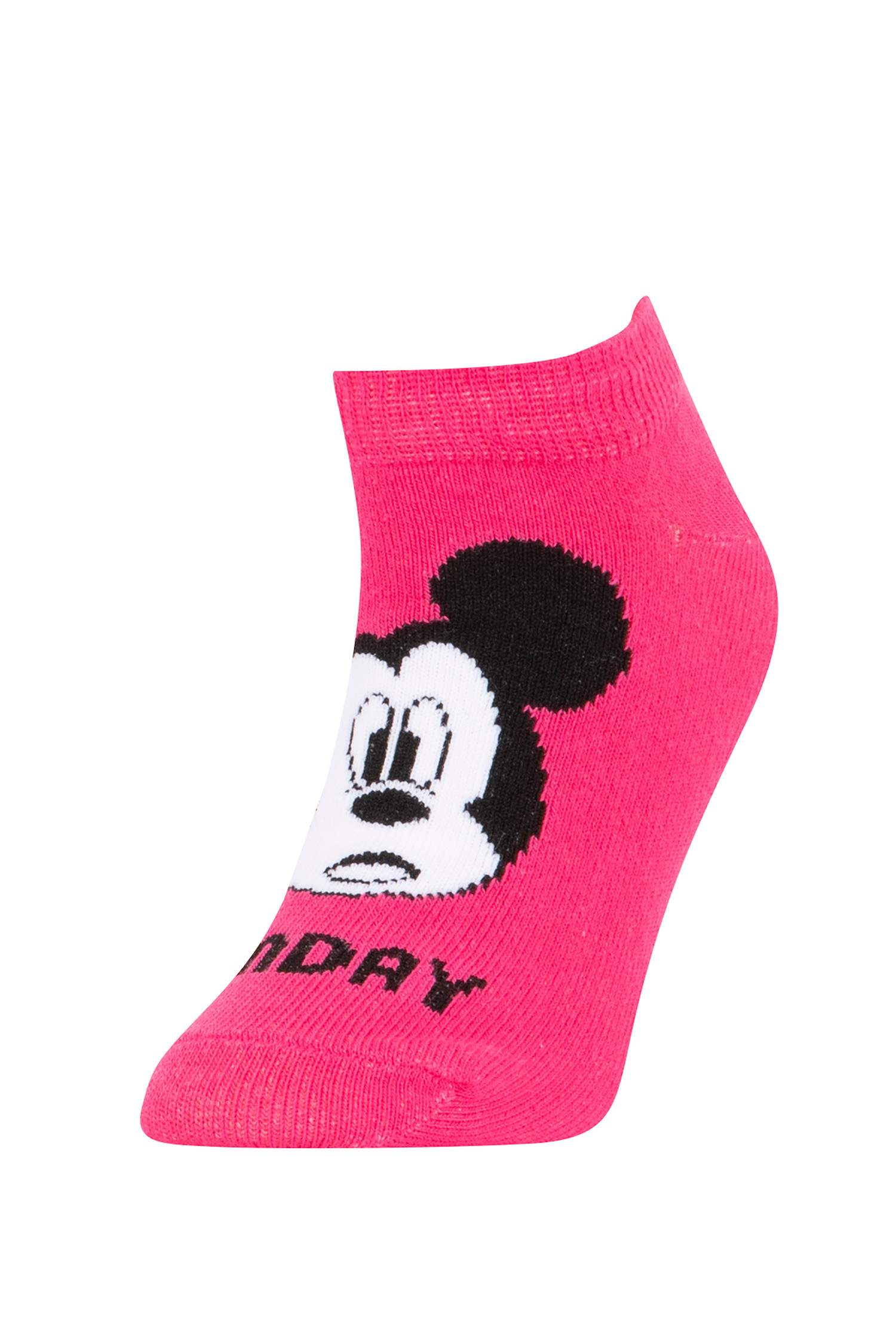 Chaussettes Courtes Coton 5 Mickey & Minnie (Standard Characters) Fille