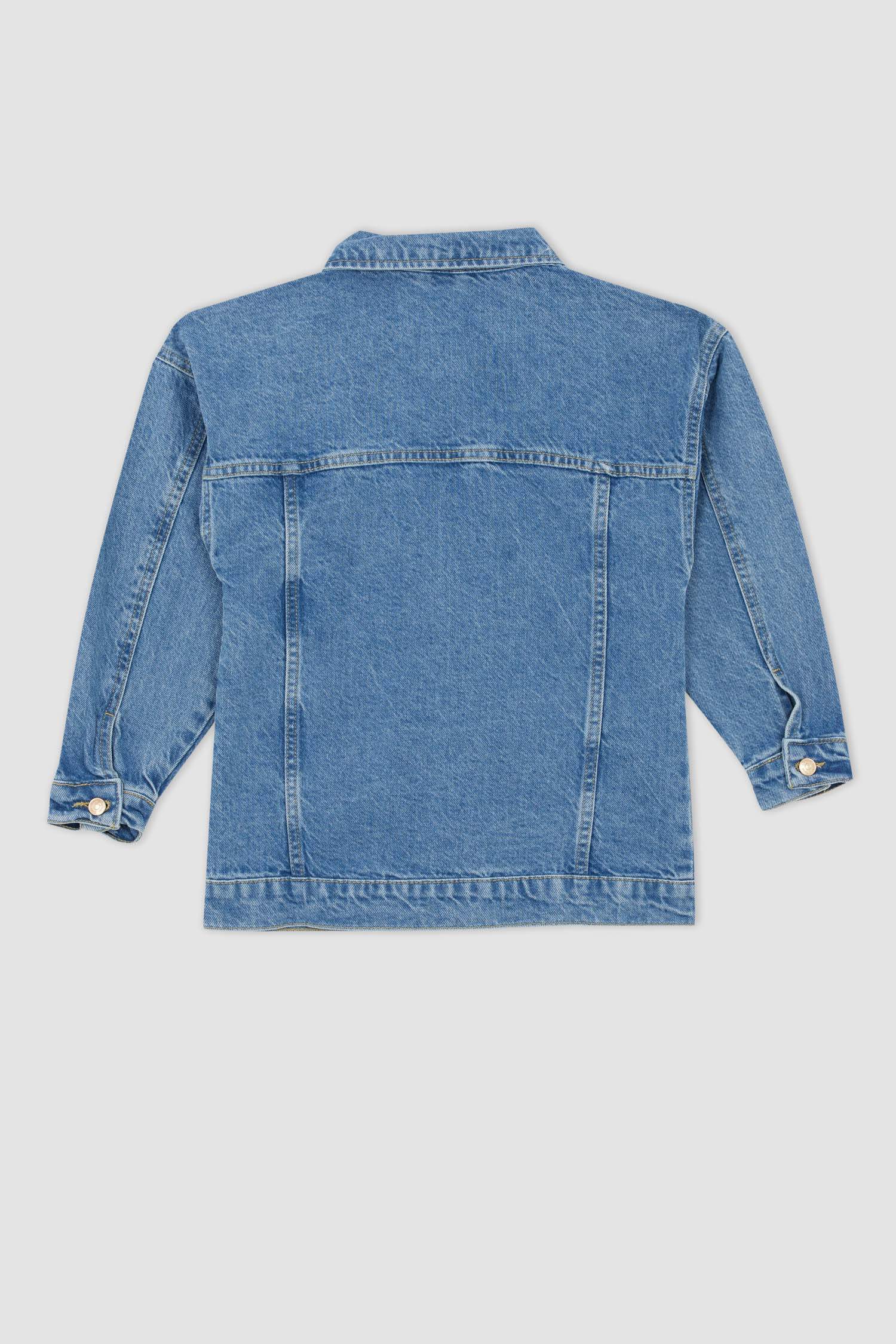 Girl Oversize Fit Jean Jacket