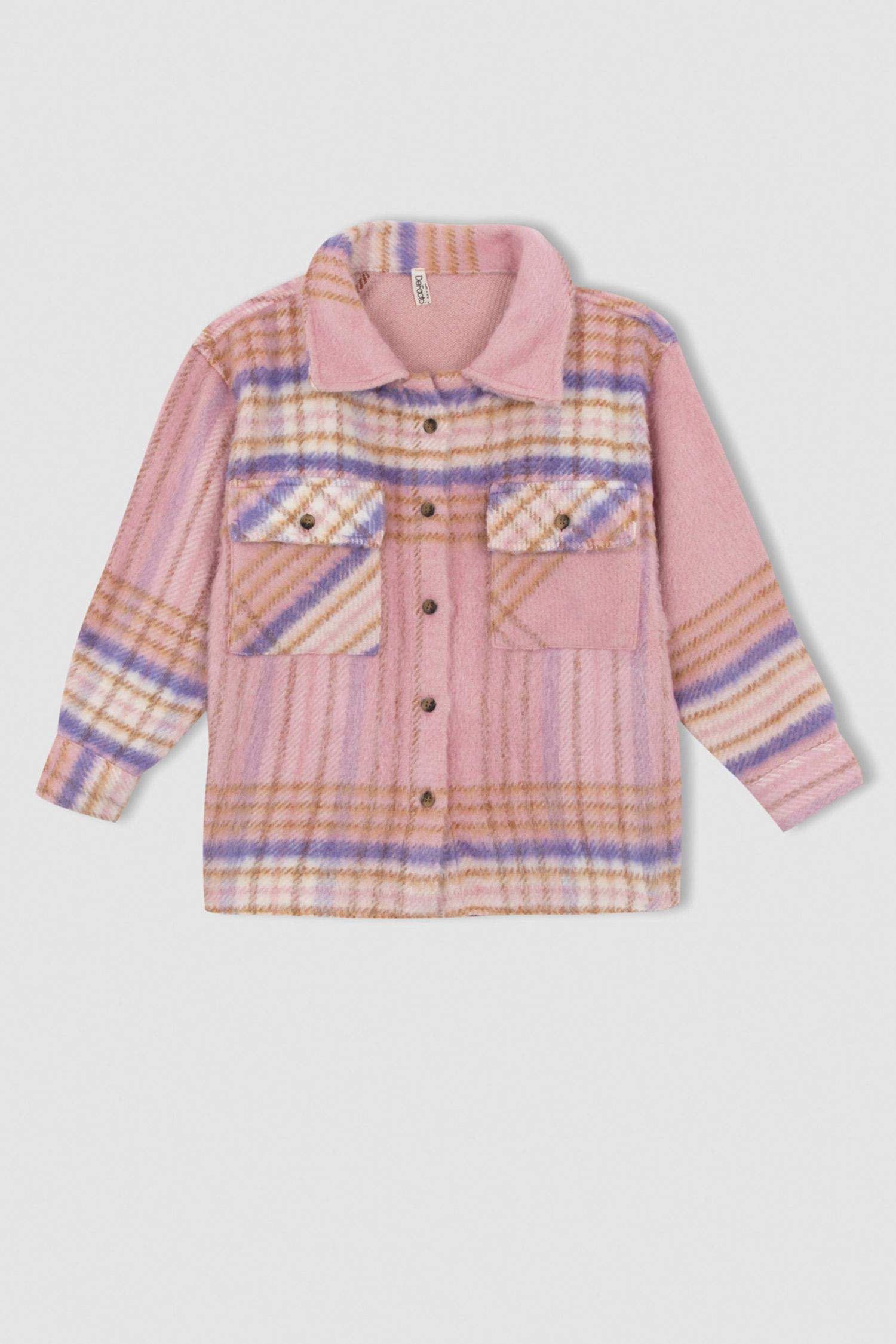 Рубашка с длинным рукавом для девочек