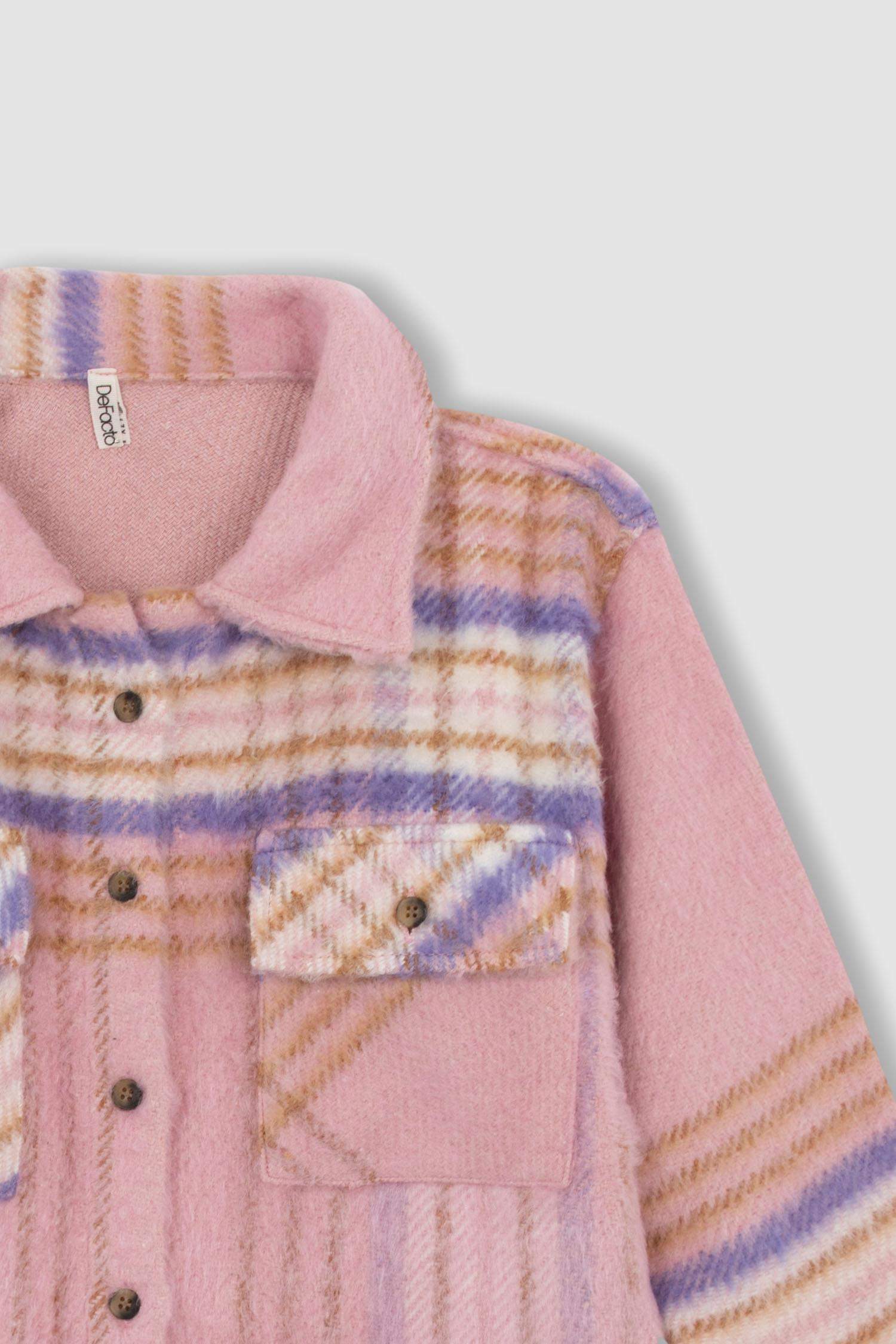 Рубашка с длинным рукавом для девочек