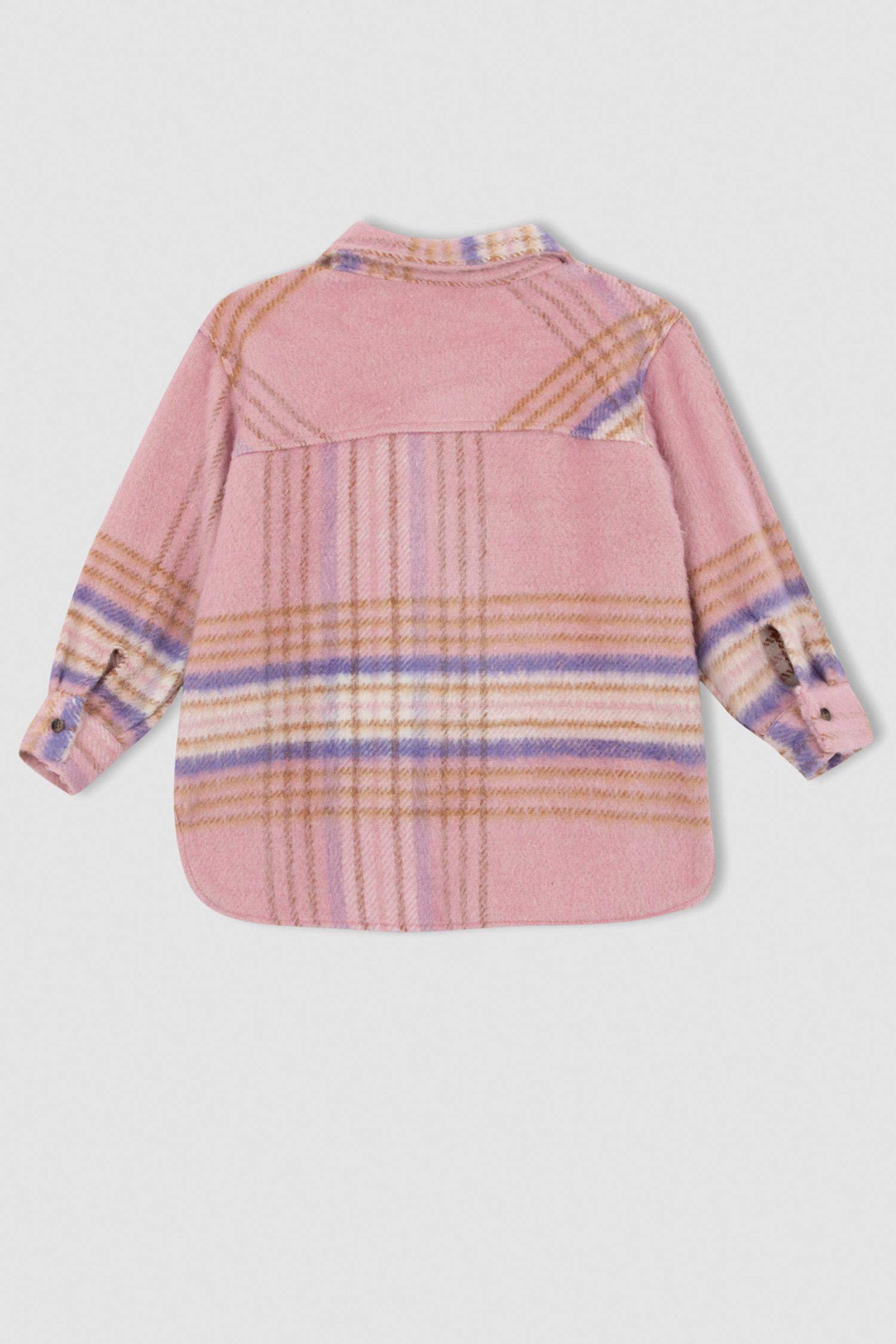 Рубашка с длинным рукавом для девочек